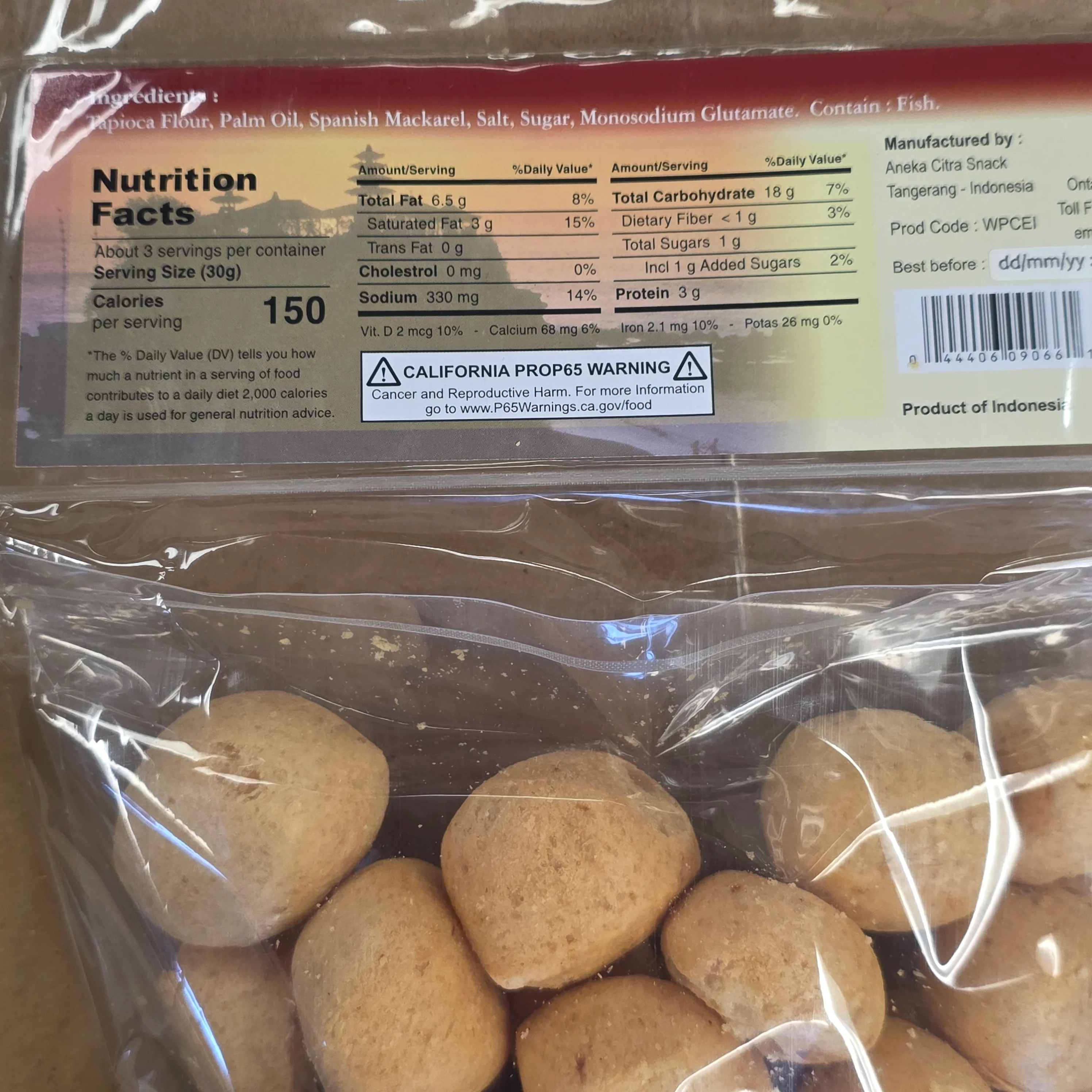 ACS Kuku Macan (Fish Crackers) 3.5 Oz (100 g) - Image 4