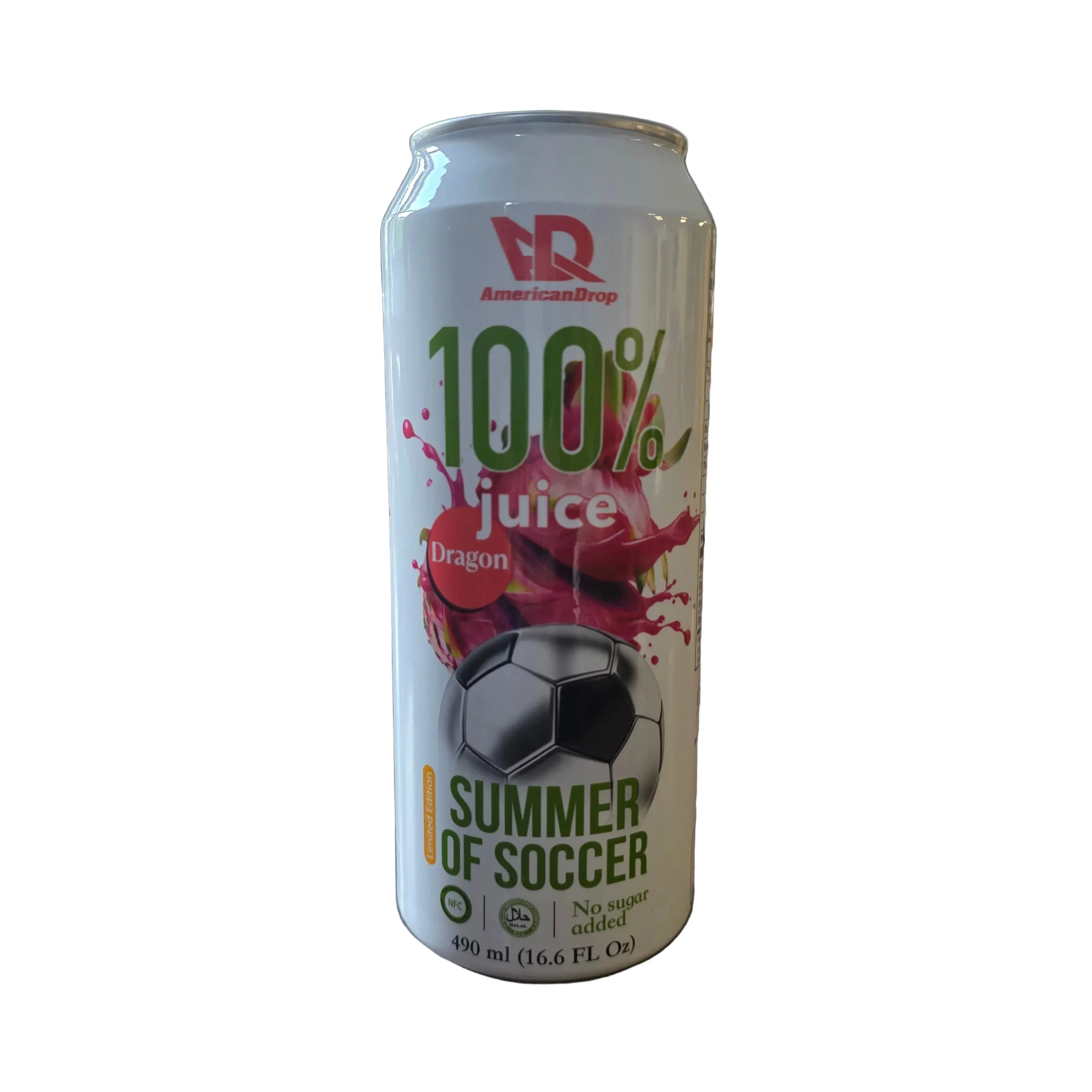American Drop 100% Dragon Fruit Juice No Added Sugar 490 ml