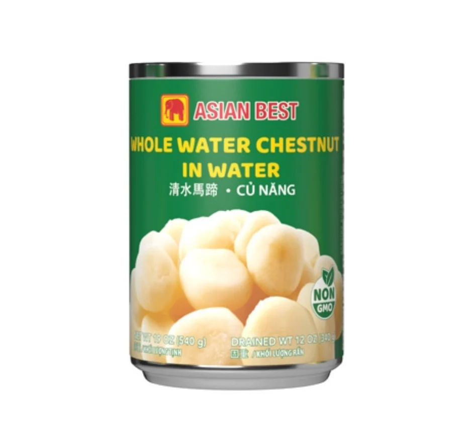 Asian Best Water Chestnut  Whole 19 oz