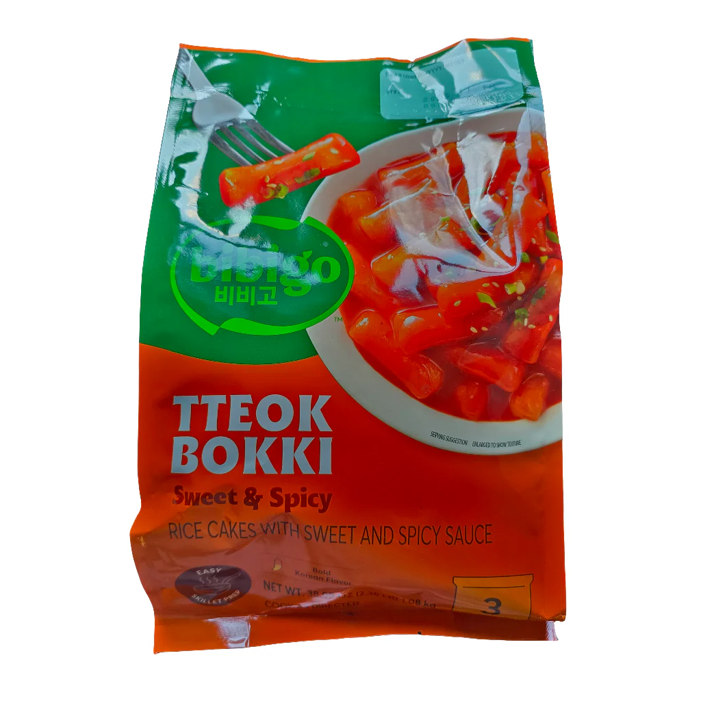 Bibigo Tteokbokki Sweet & Spicy Korean Rice Cake (3 Sets)