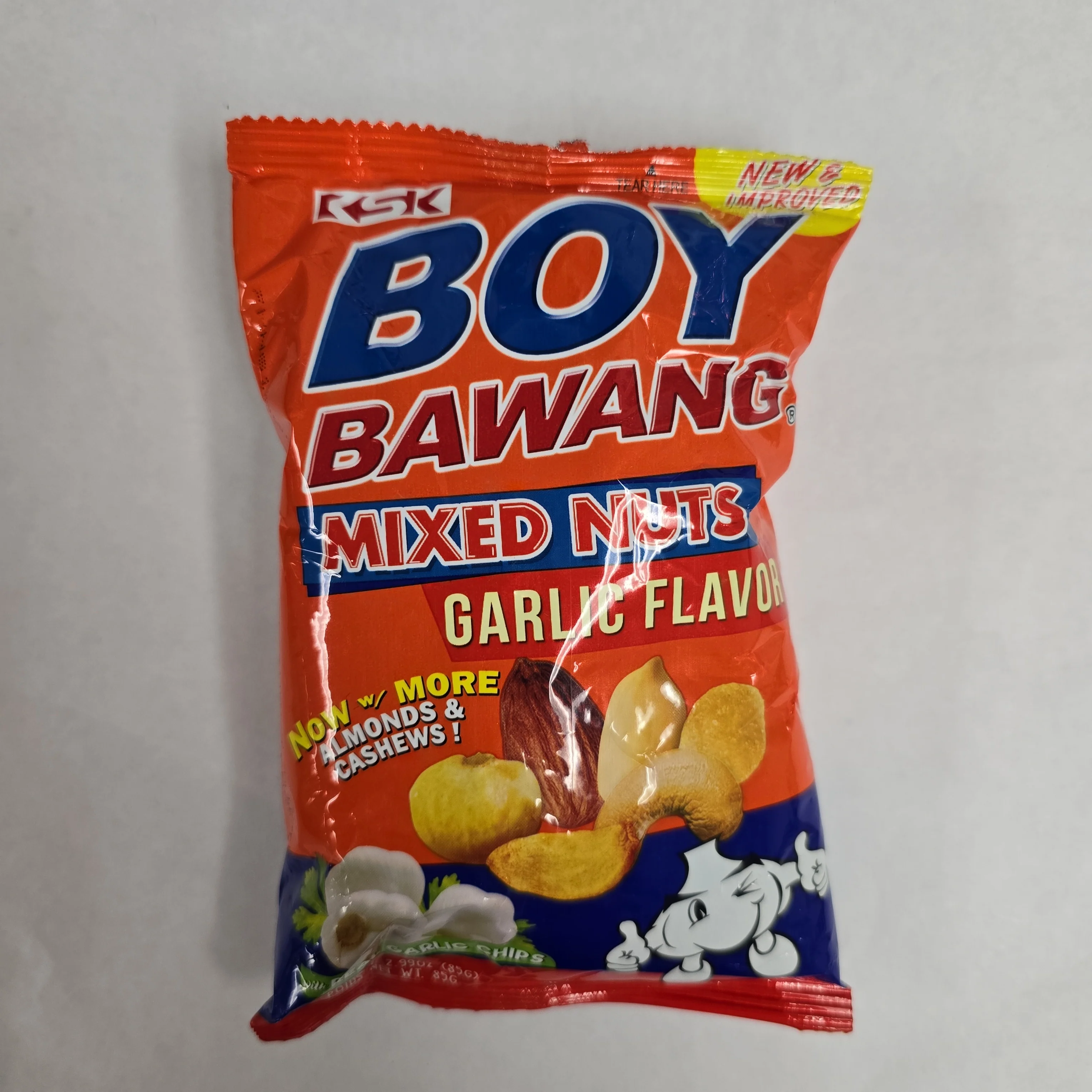 Boy Bawang Mixed Nut Garlic Flavor 2.99 Oz (85 g)