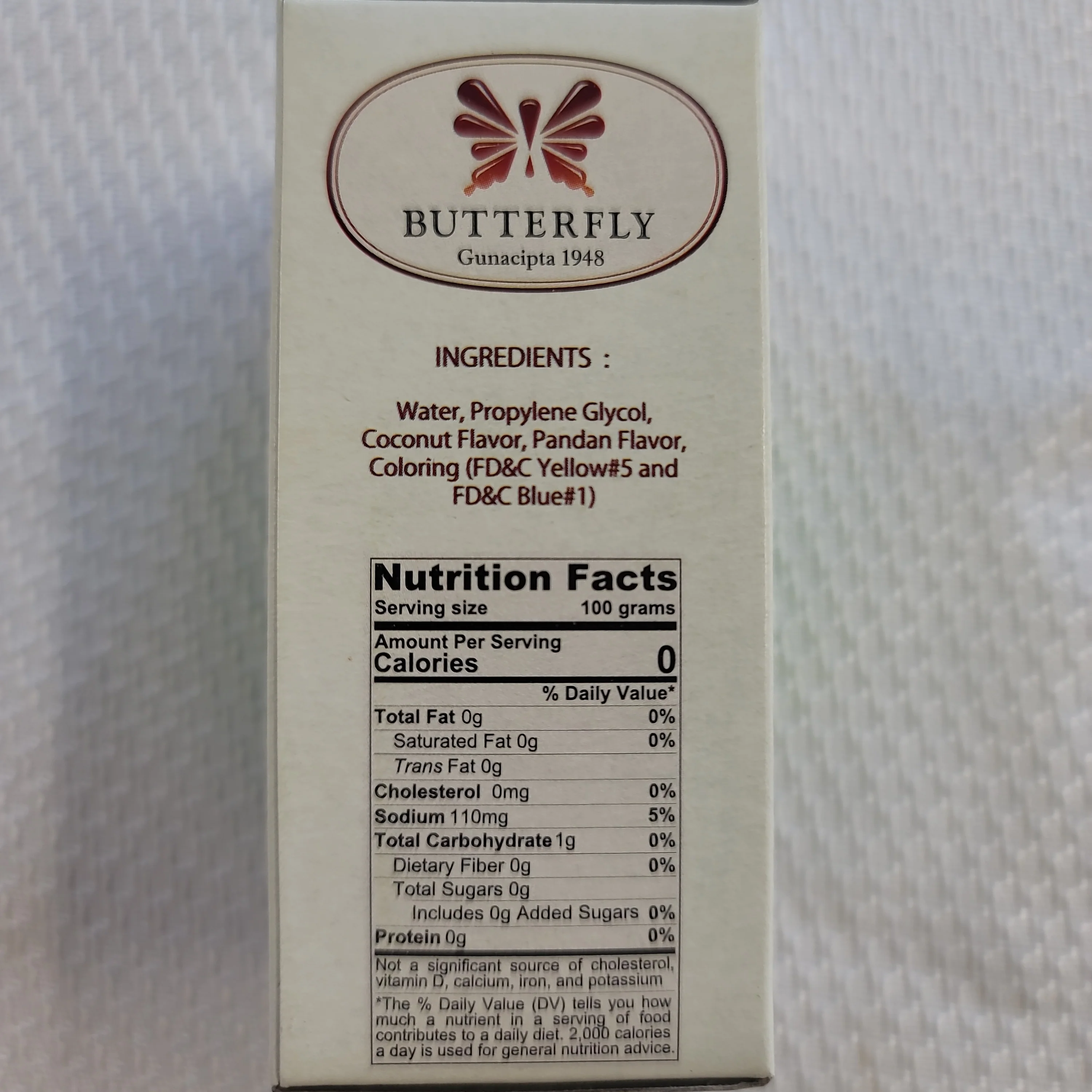 # Butterfly Buco Pandan Paste 2 Oz (60 ml) - Image 2