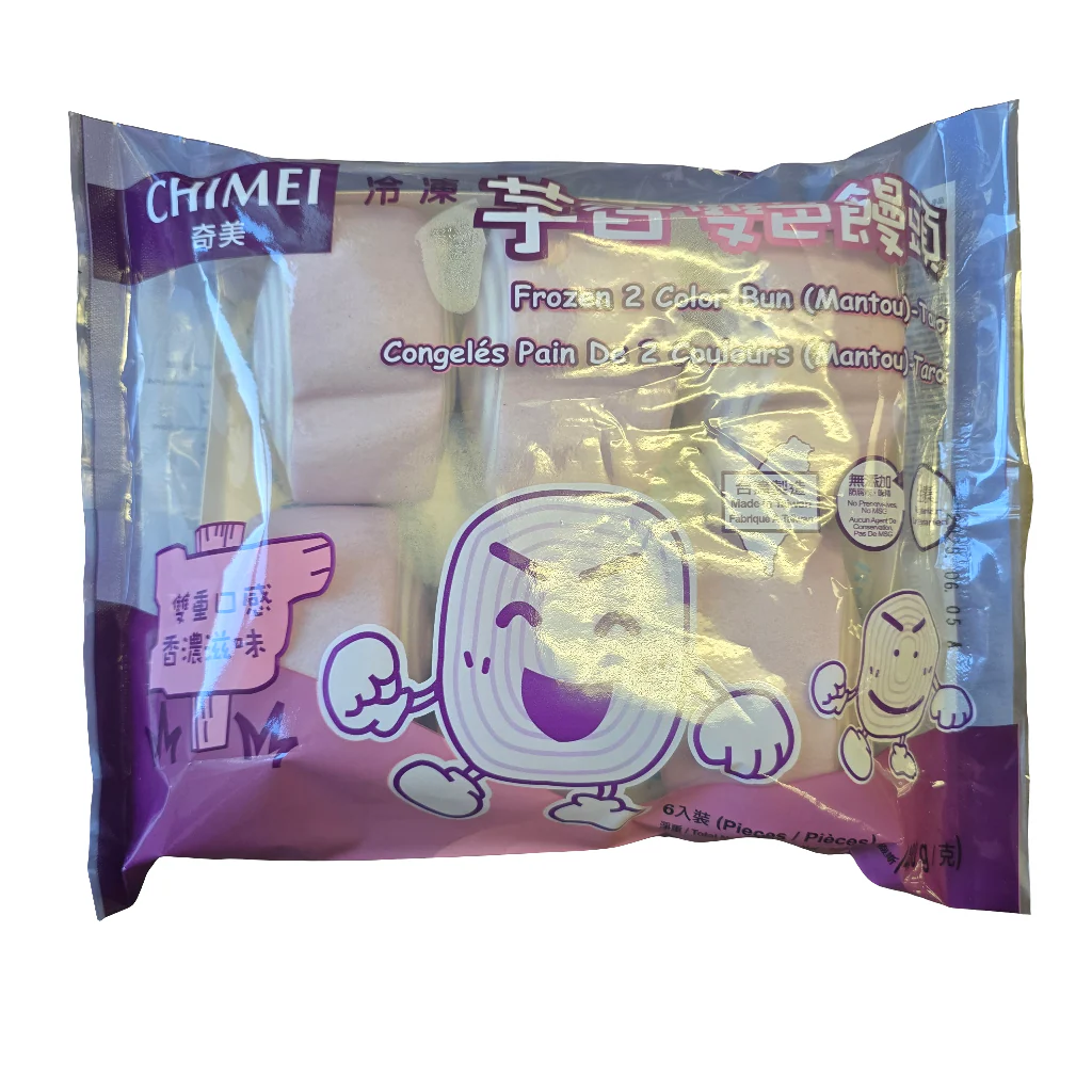 Chimei Frozen Two Color Mantau Taro 480 g
