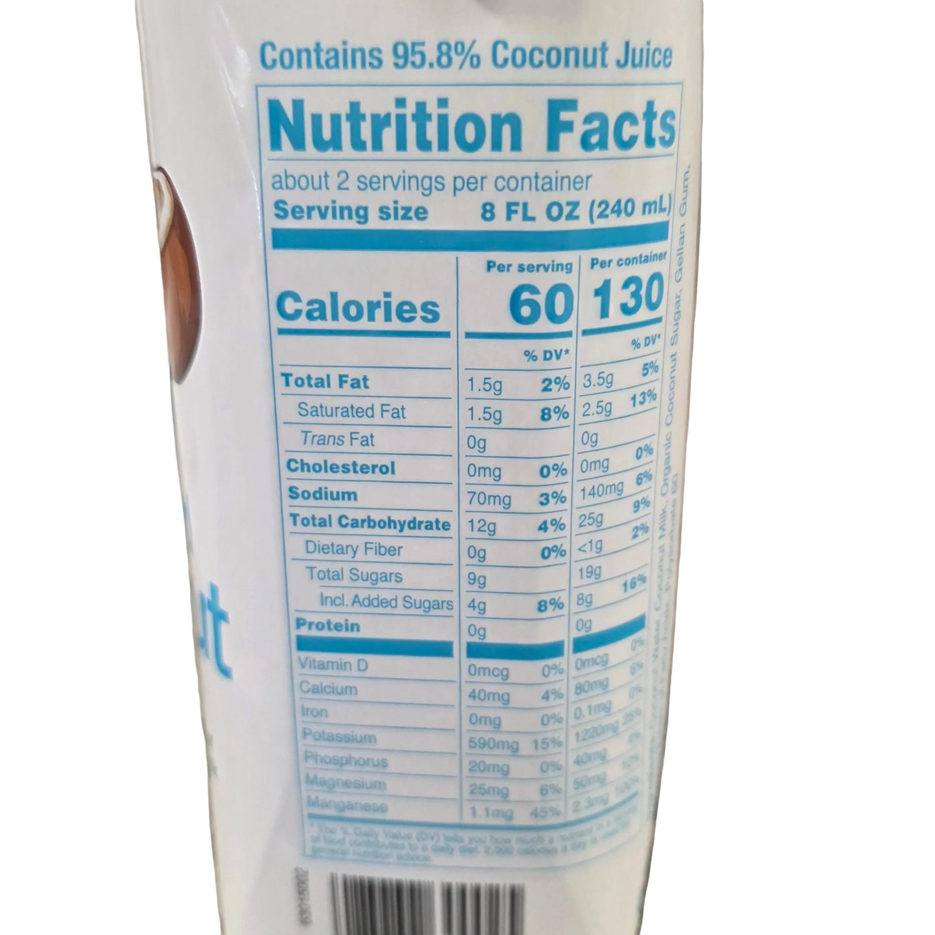Coco King Pressed Coconut Drink 16.9 fl oz (500 ml) - Image 2