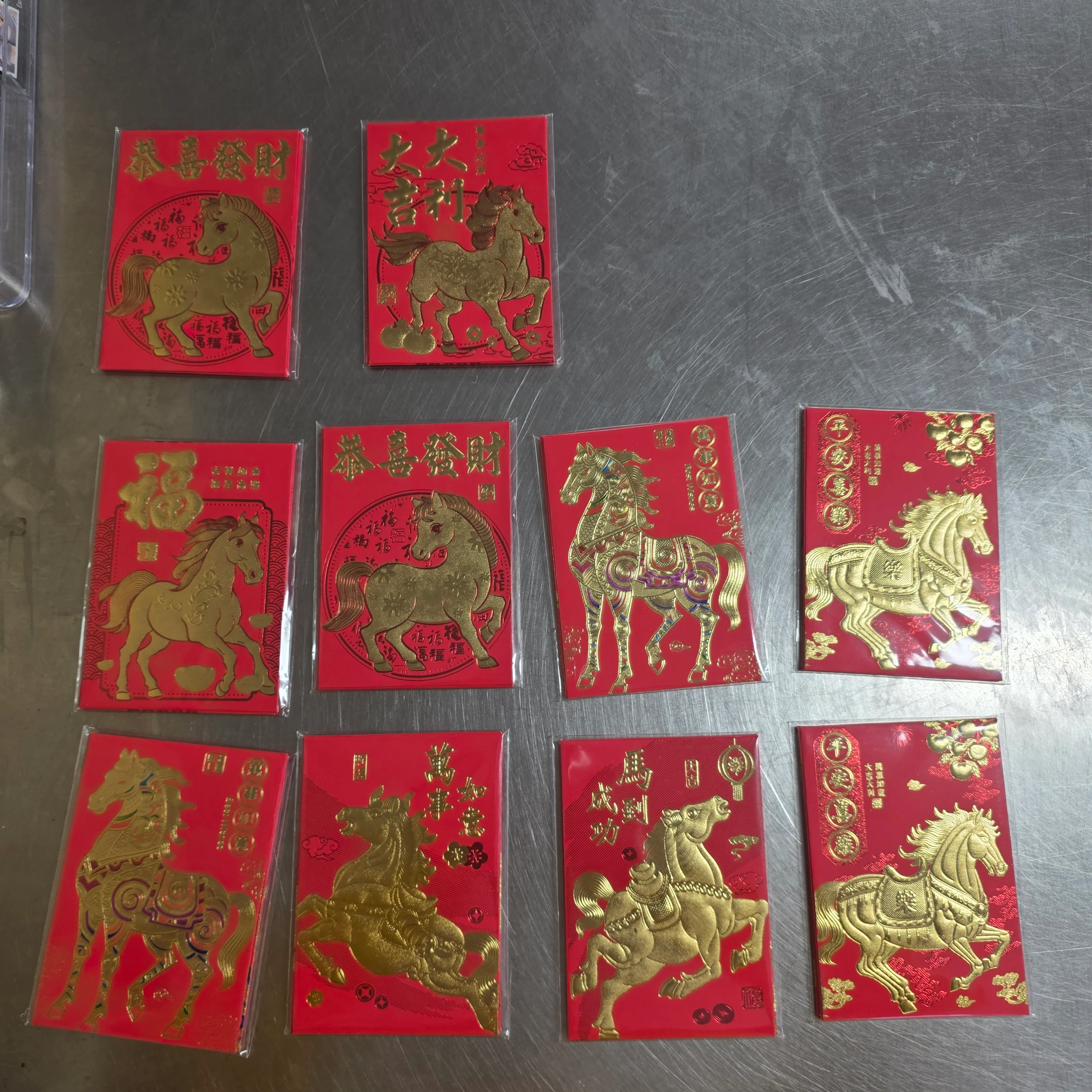 Angpao Envelope Small The Year of Horse 2026 (6 pcs) Random Picture