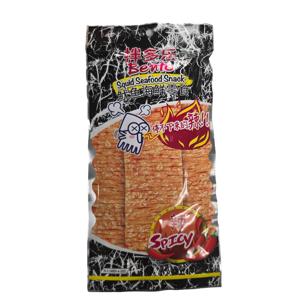 Bento Squid Seafood Snack Spicy 0.7 Oz (20 g)