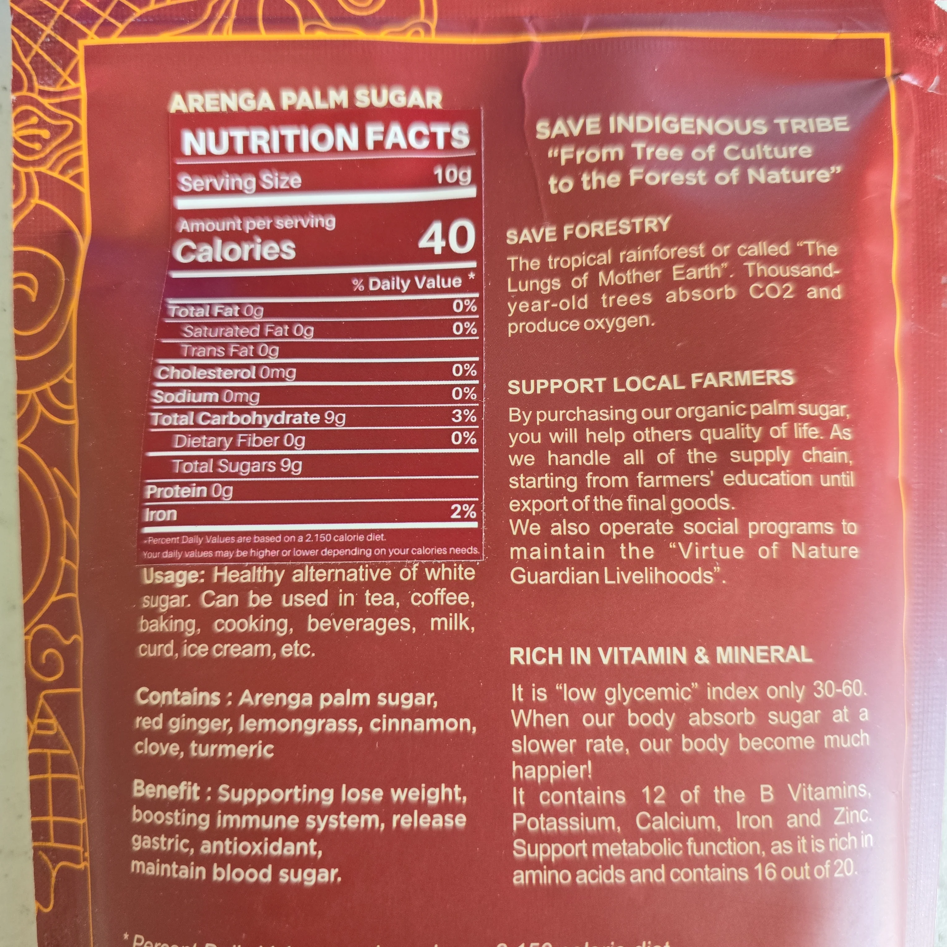 Indigenous Organic Herbal Mix Immune Booster 500 g - Image 2
