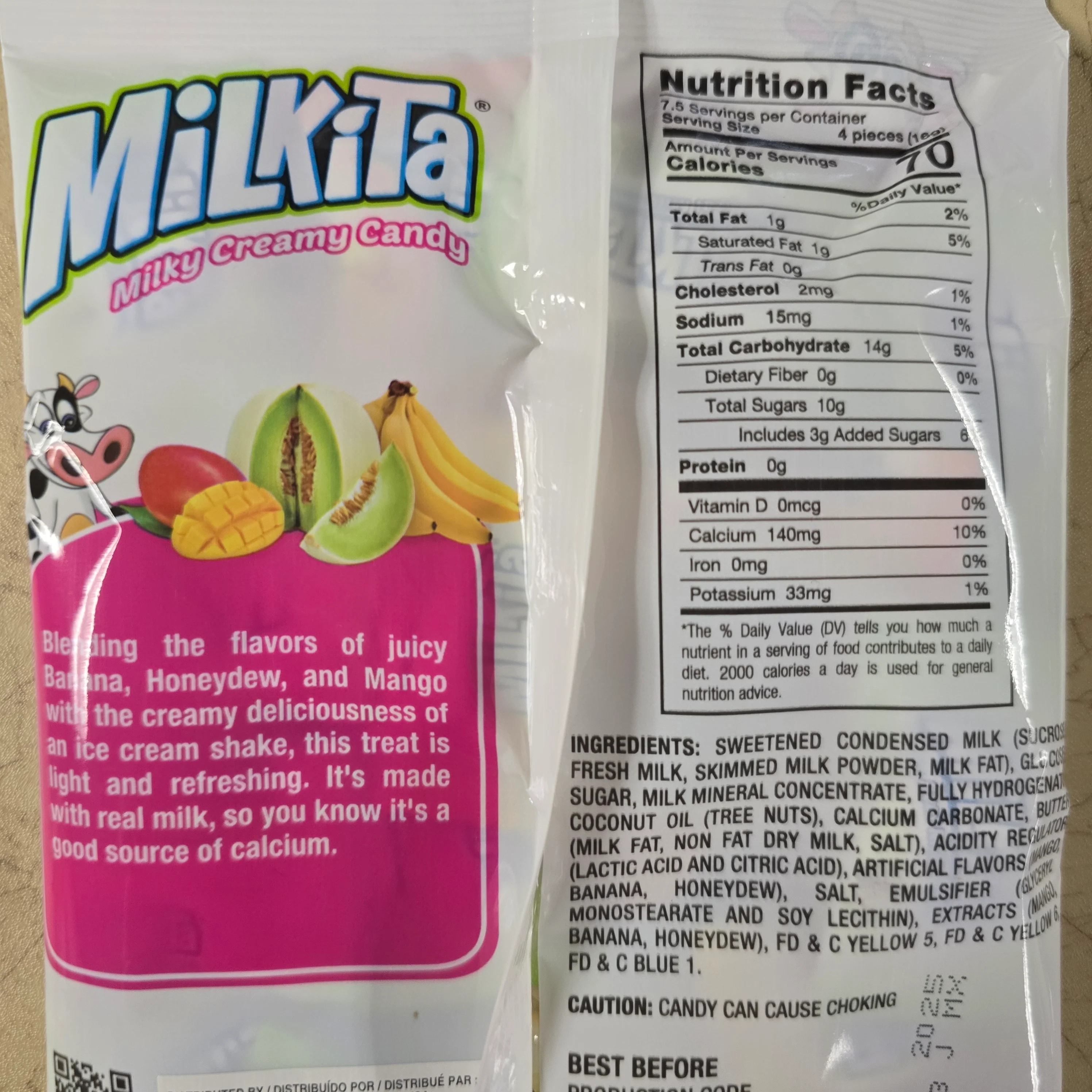 Milkita Candy Tropical Mix 4.2 oz - Image 2