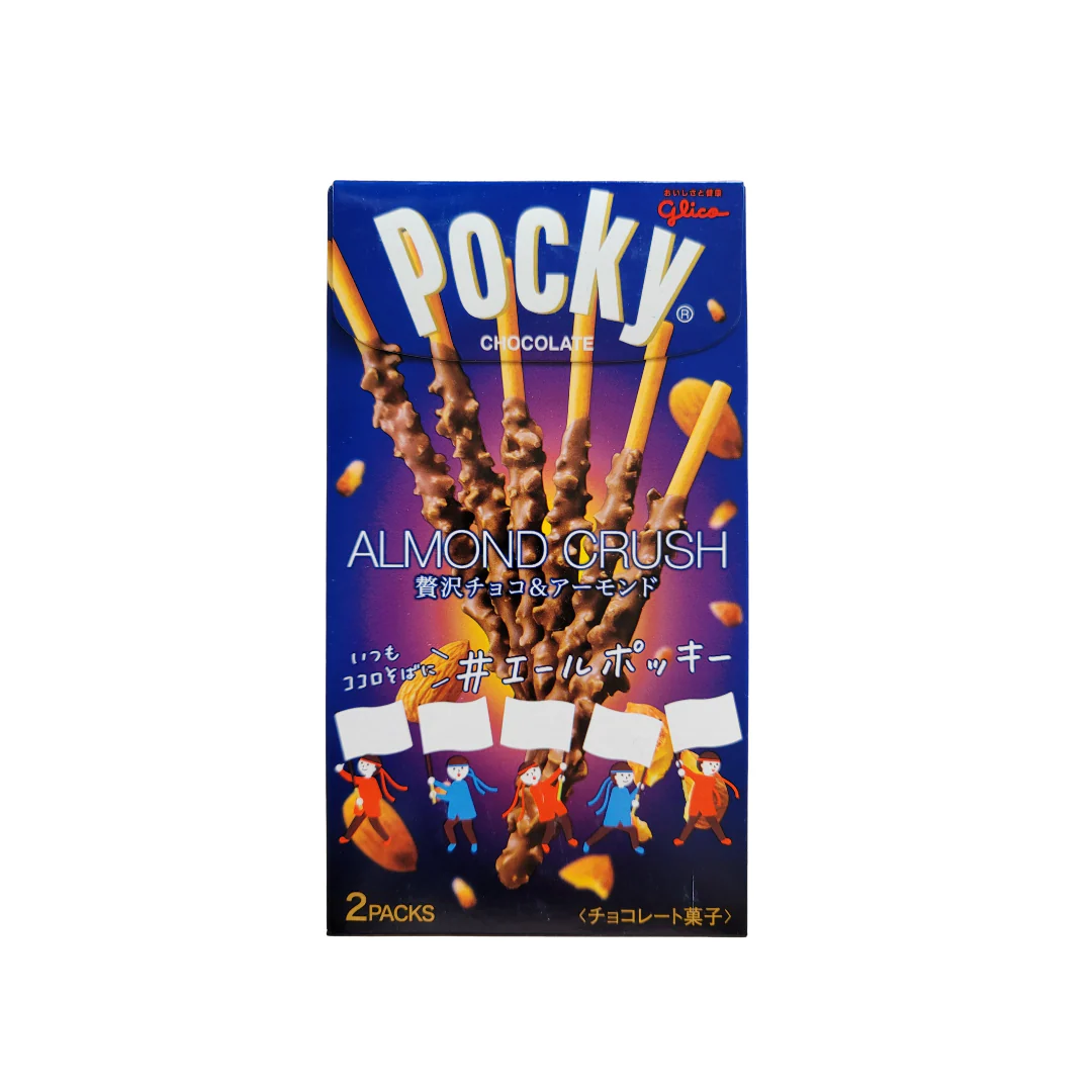 Glico Pocky Chocolate Almond Crush 1.62 Oz