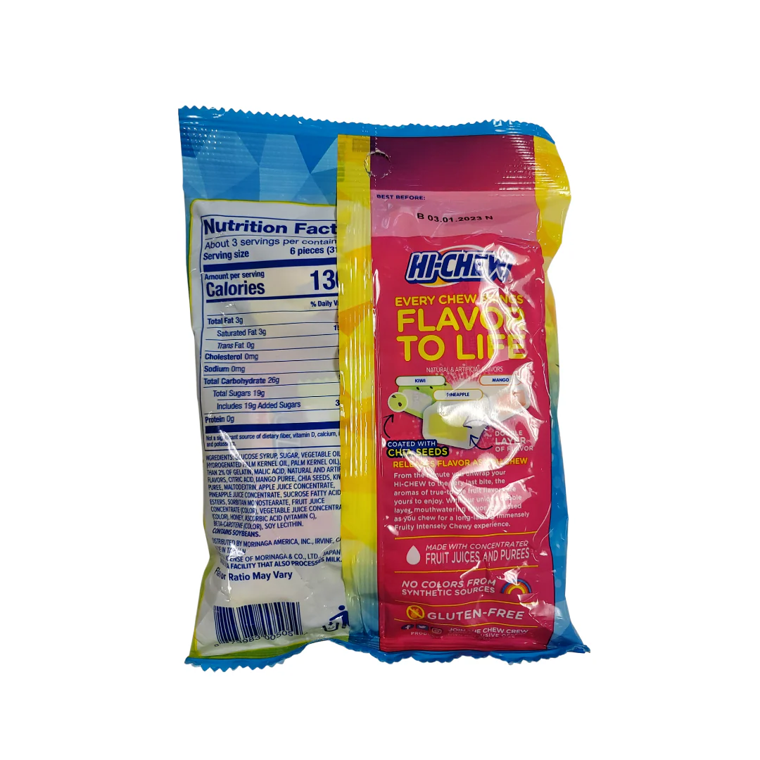 Morinaga Hi-Chew Tropical Mix 100 g (3.53 Oz) - Image 2