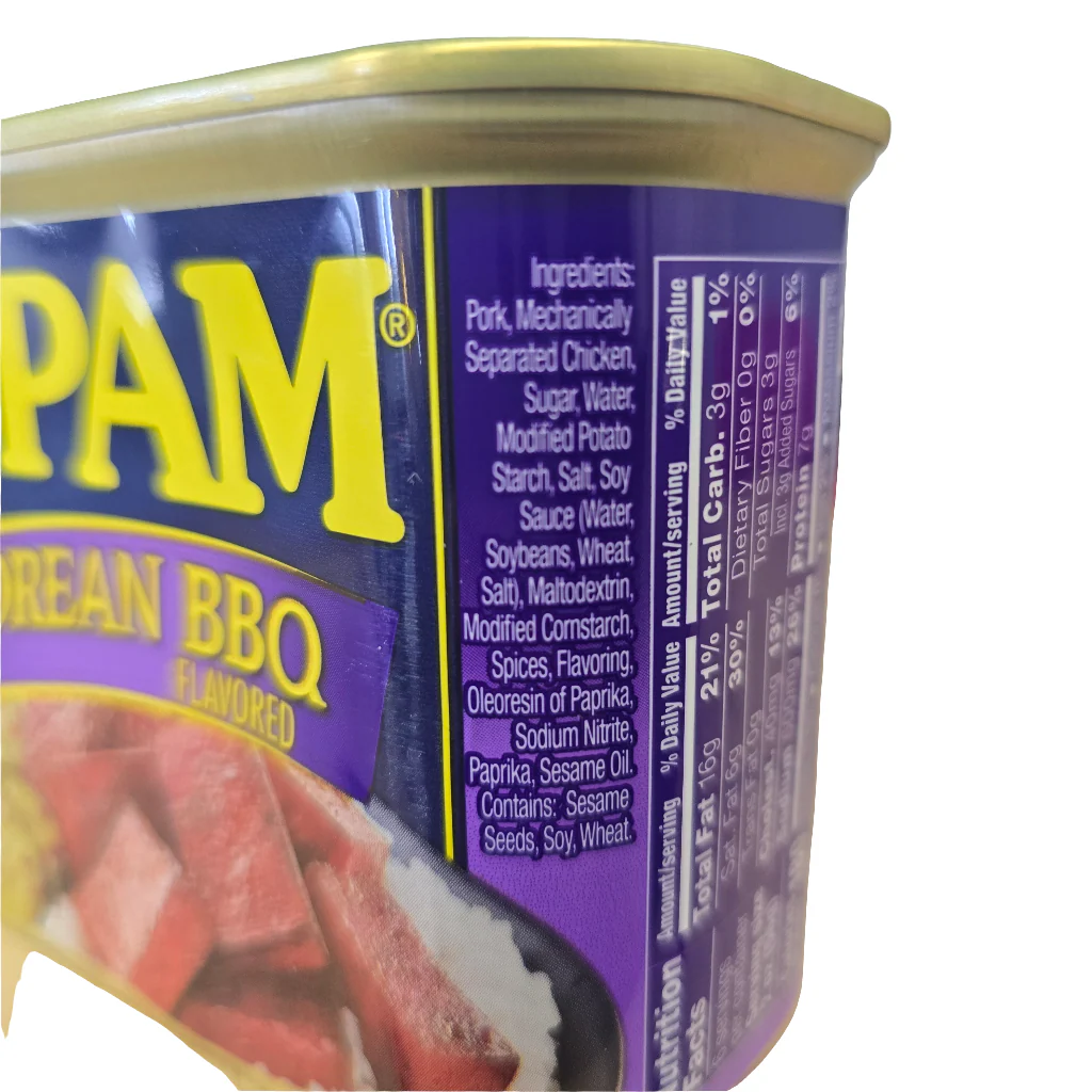 Spam Korean Babecue Flavored 12 Oz (340 g) - Image 4