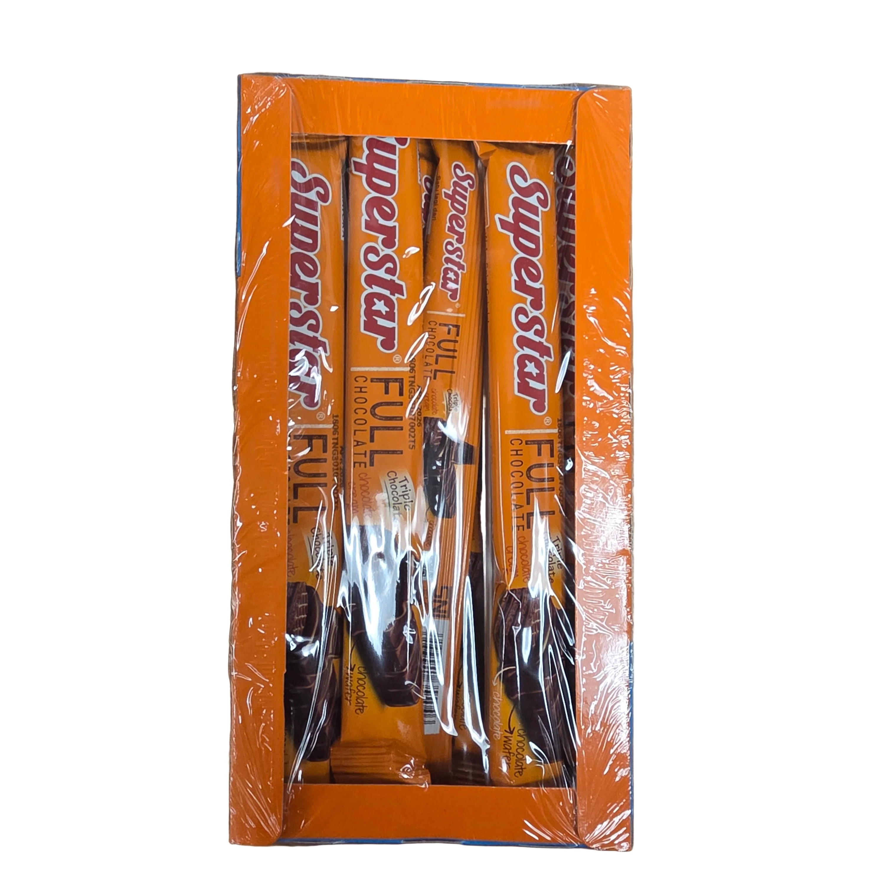 Superstar Chocolate Wafer 1 Box (20x0.56 oz)