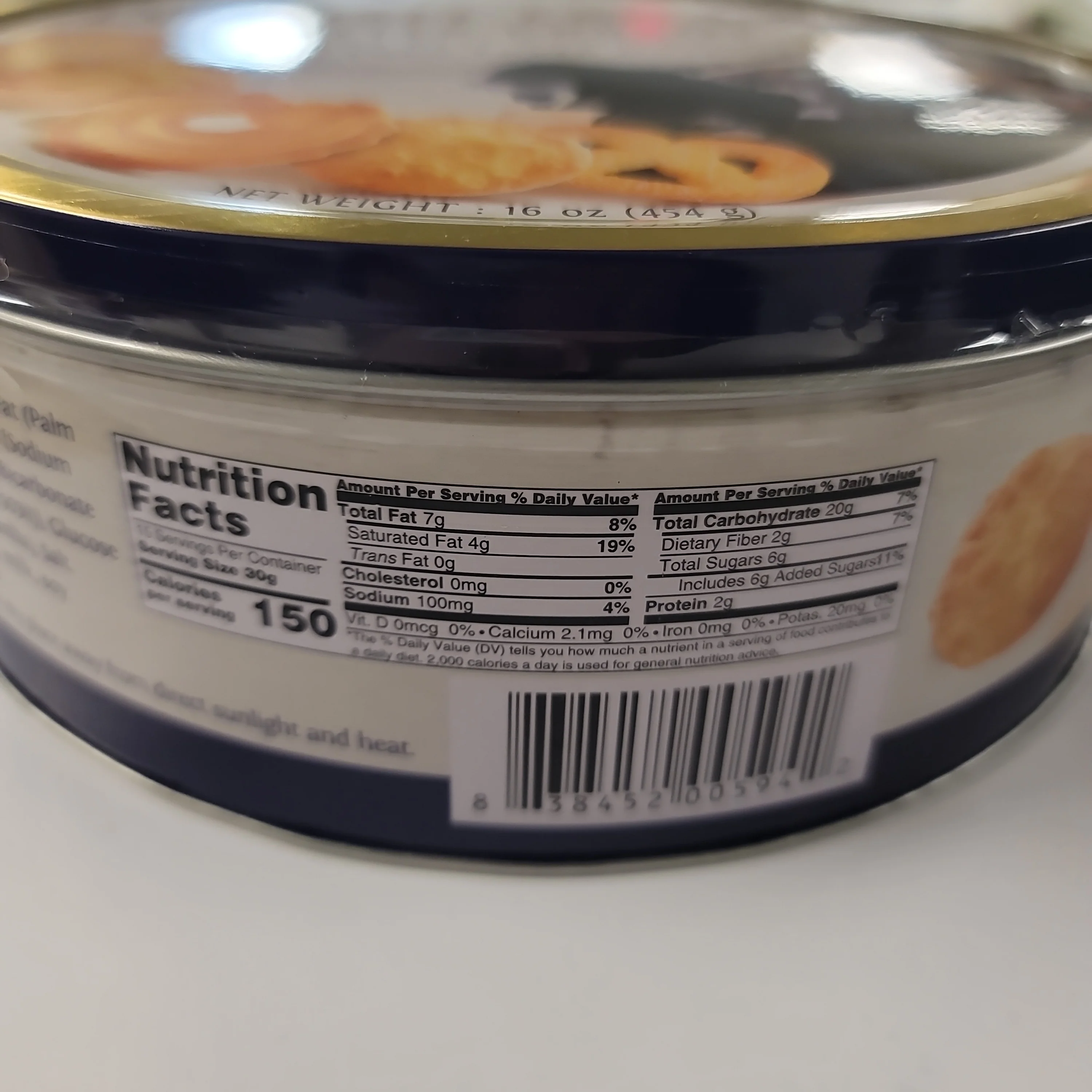 #Danish Legacy Butter Cookies Tin 16 Oz - Image 2
