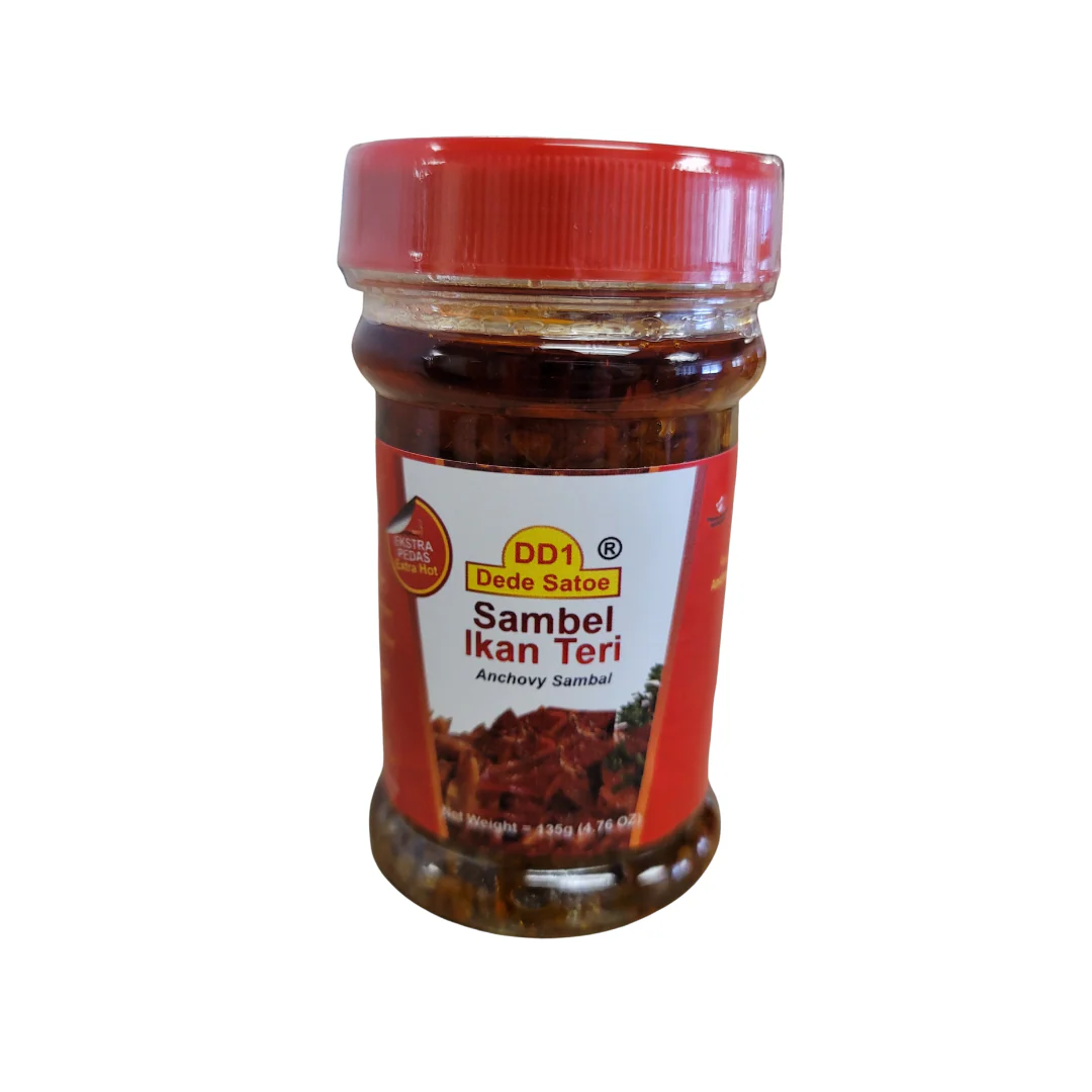 DD1 Sambal Ikan Teri Extra Pedas 4.76 Oz