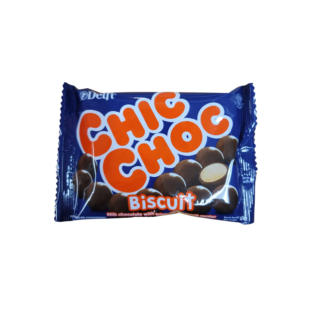Delfi Chic Choc Milk Chocolate Biscuit 40 g