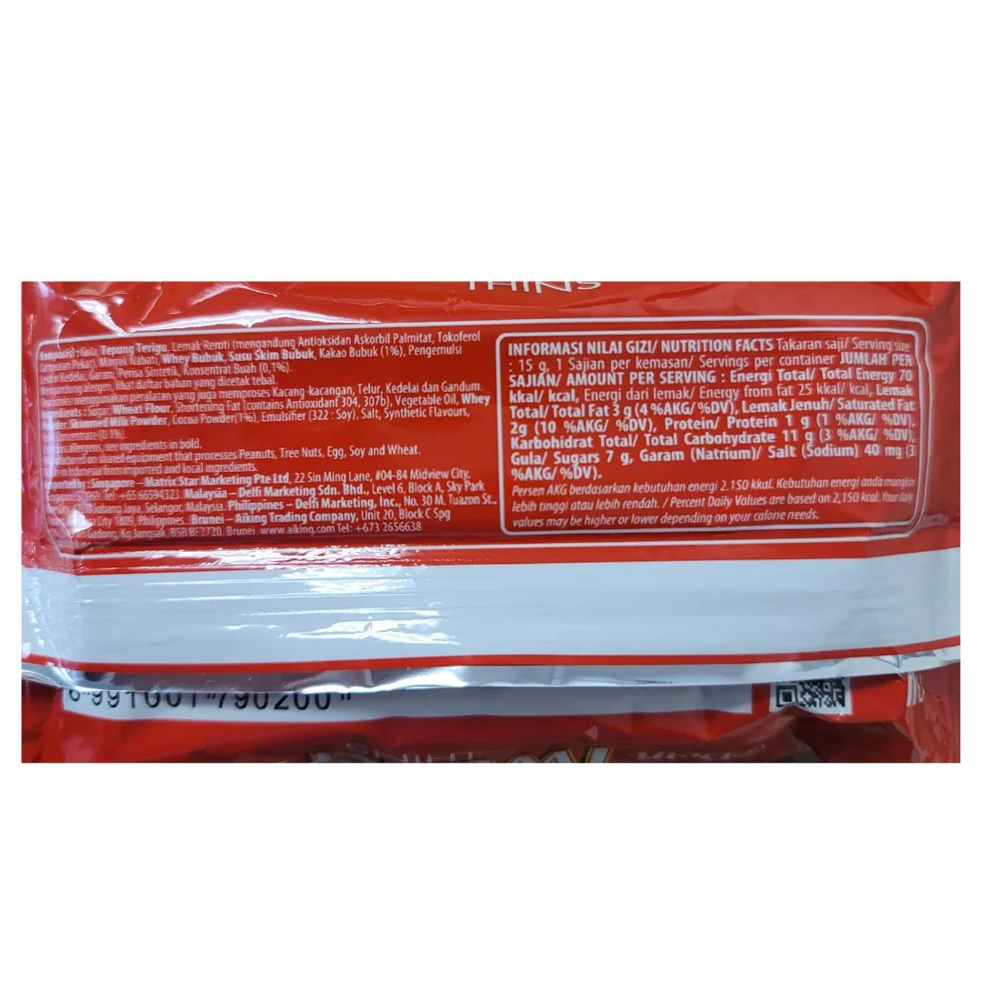Delfi Twister Thin Strawberry 15 g - Image 2