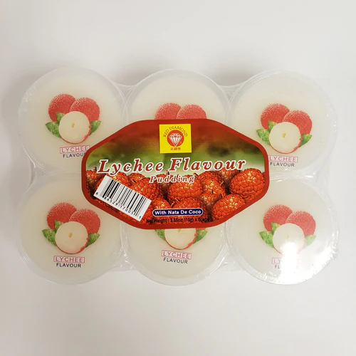 Diamond Lychee Pudding 6 pcs