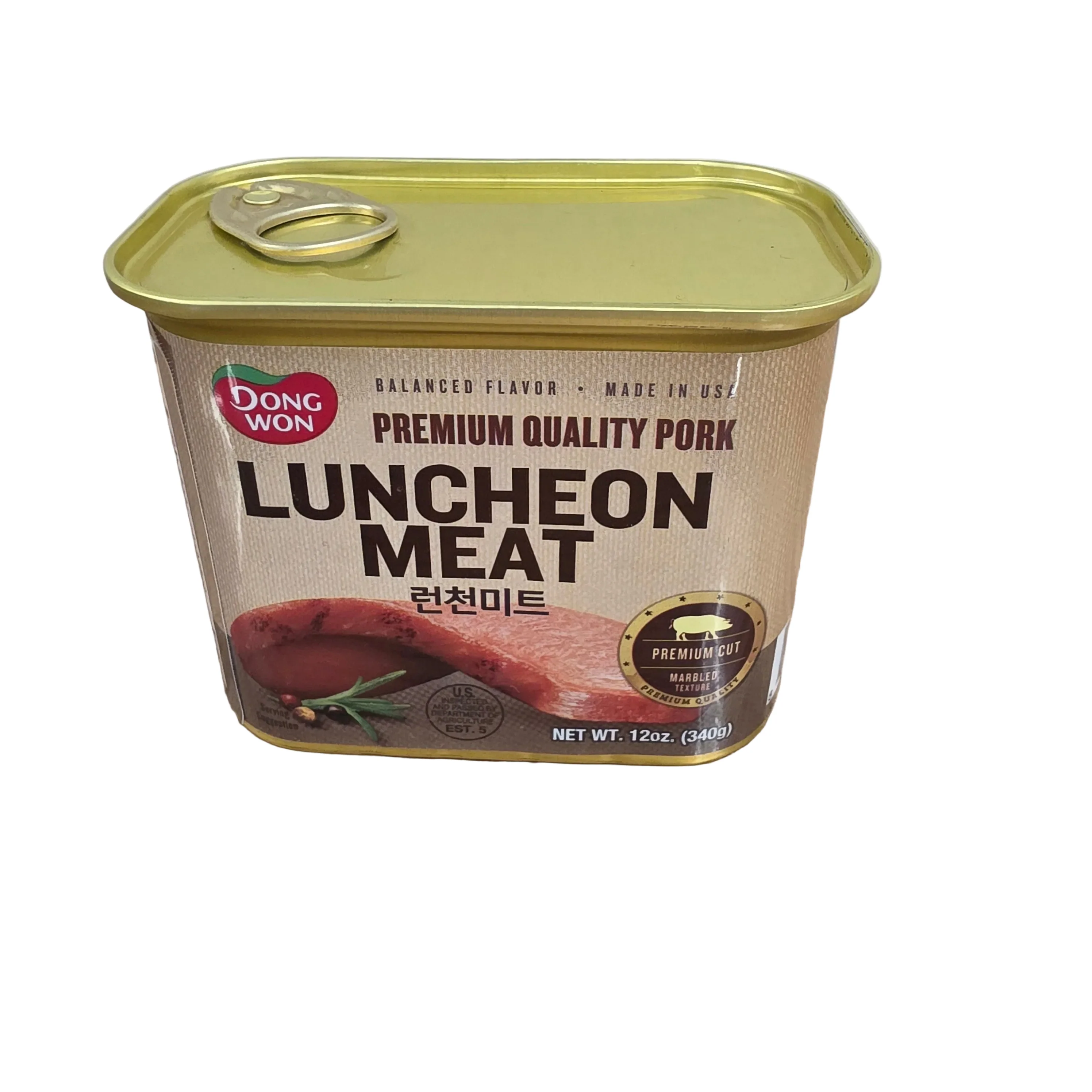 Dongwon Luncheon Meat Premium Quality Pork 12oz (340g)