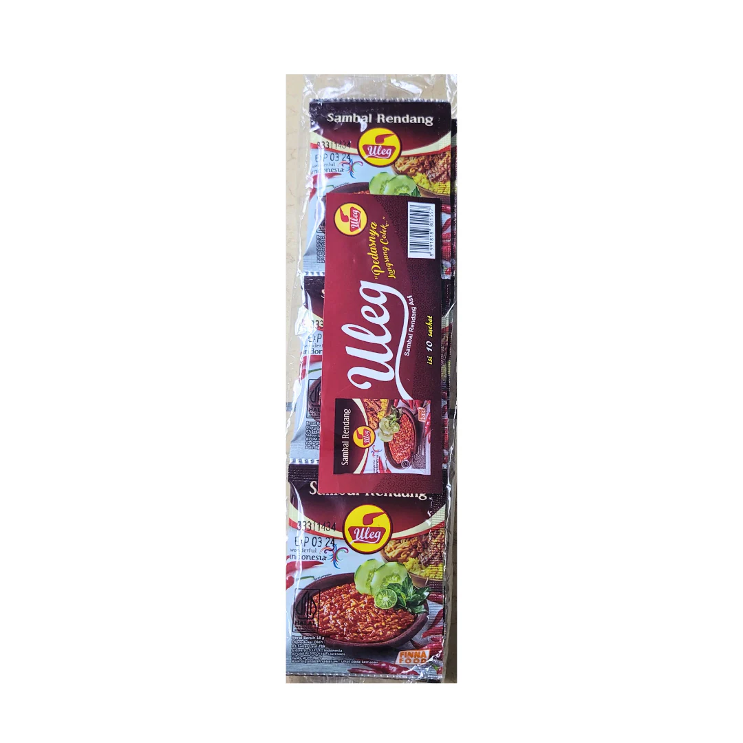Finna Uleg Sambal Rendang (10 sachets x 20 g)