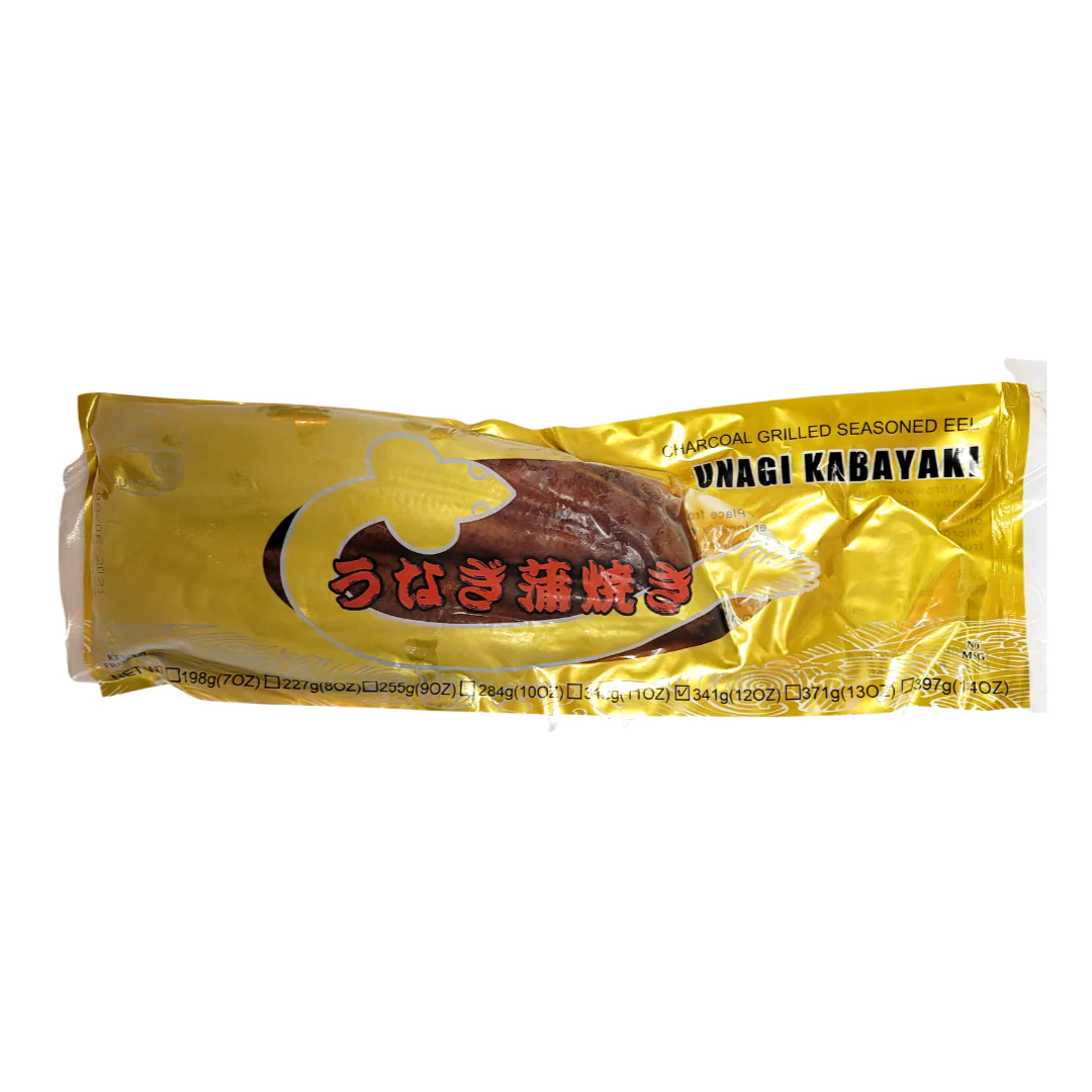 Fukuda Fish Unagi Kabayaki Charcoal Grilled Seasoned Eel 341 g (12 Oz)