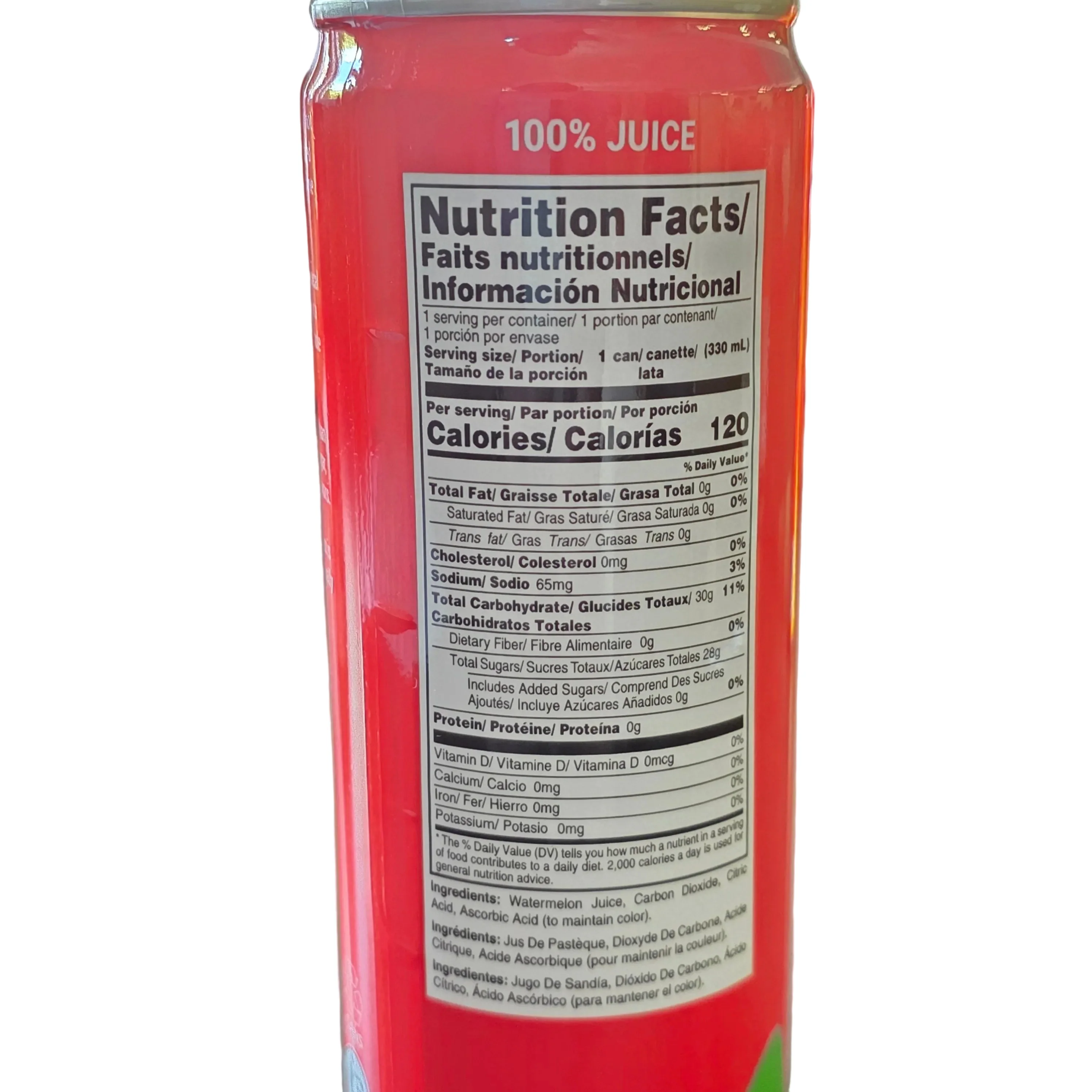 Fizumo Sparkling 100% Watermelon Juice 11.2 Fl Oz (330 ml) - Image 2