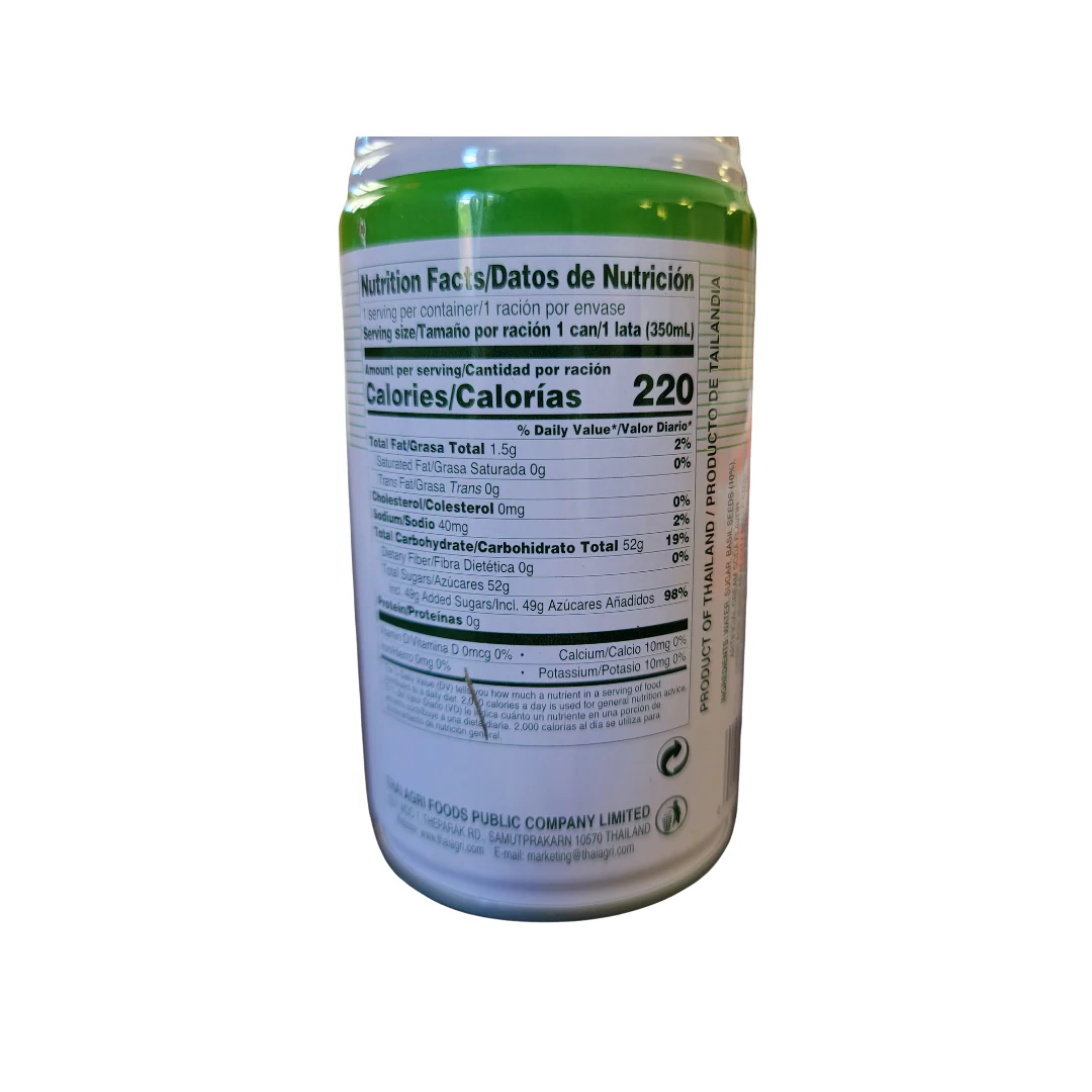 Foco Basil Seed Drink 11.8 Oz - Image 2