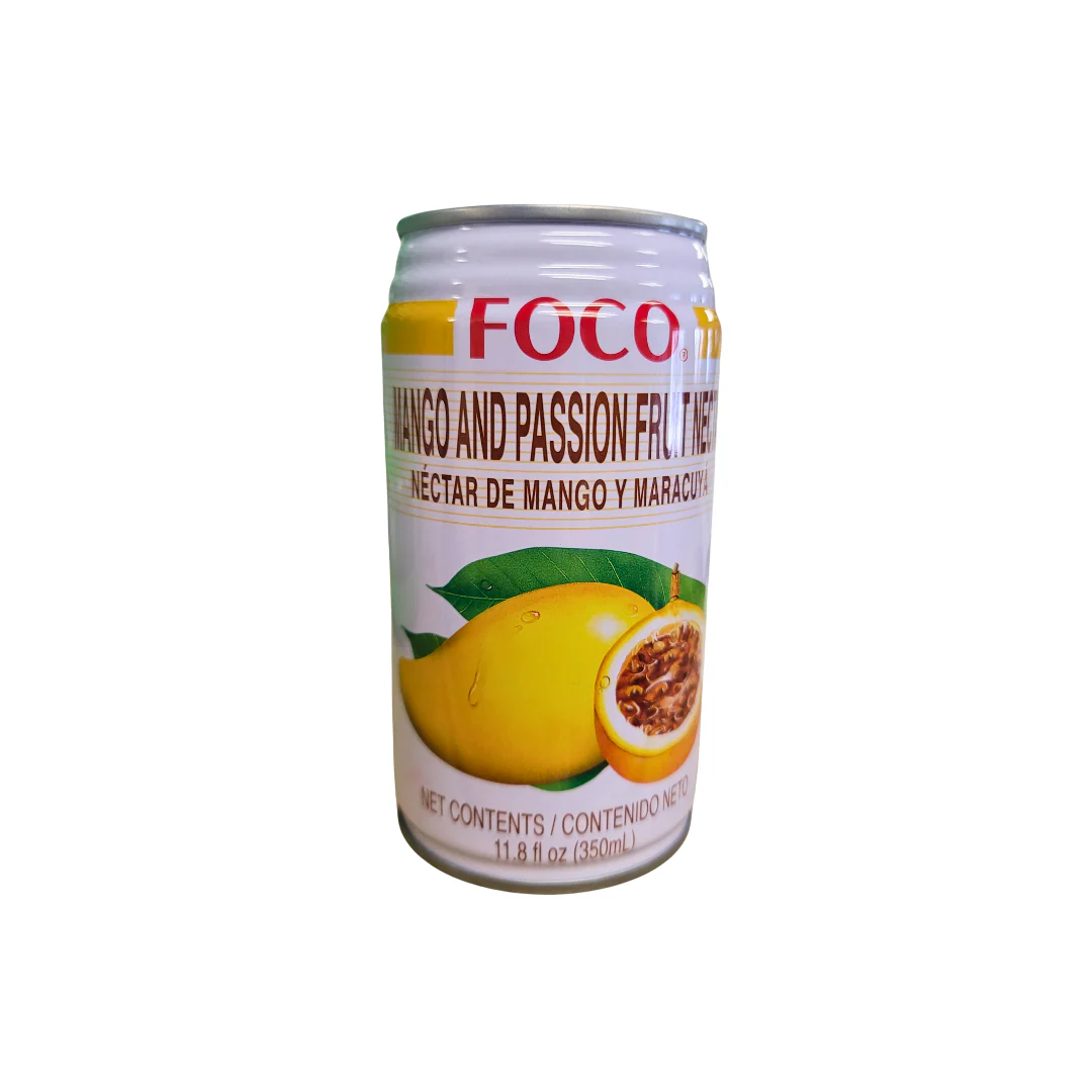 # Foco Mango with Passion Fruit Drink  11.8 Oz