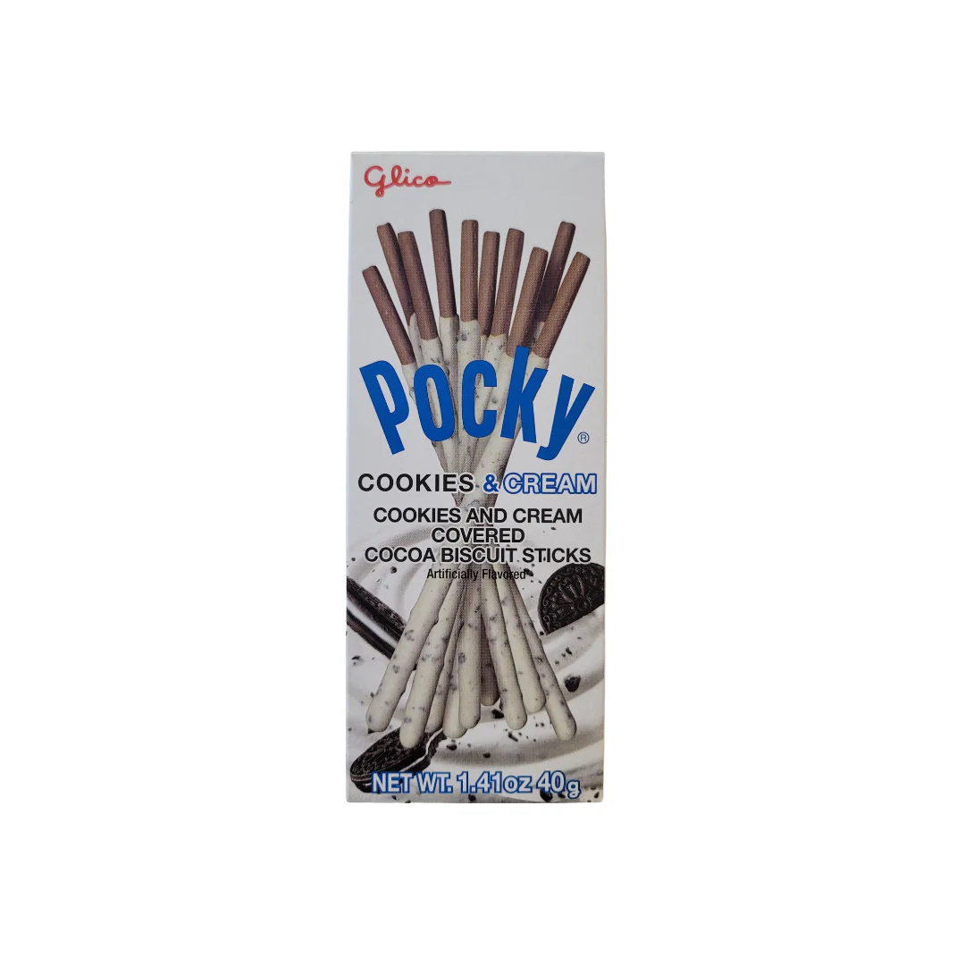 Glico Pocky Cookies &  Cream Sticks 1.41 Oz