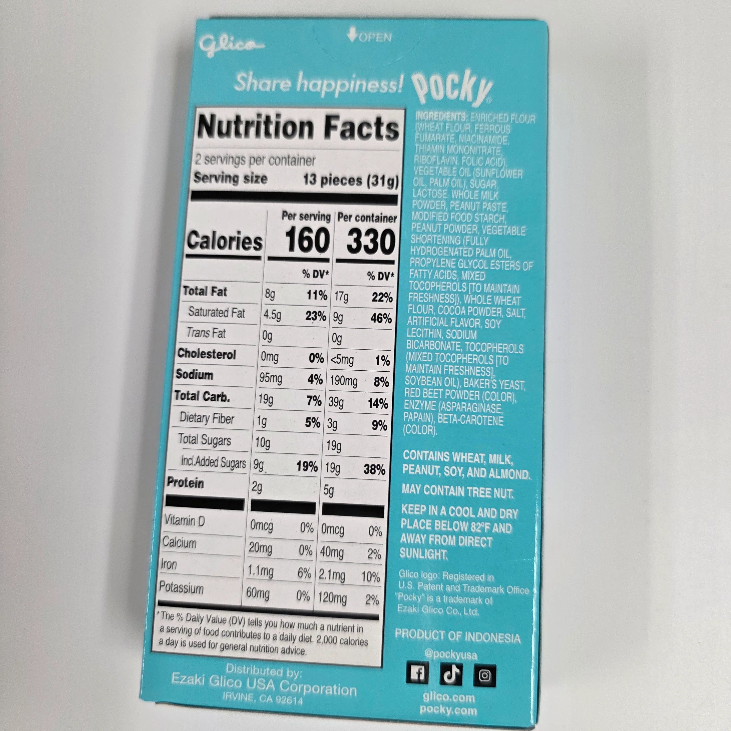 Glico Pocky Peanut Butter 62g - Image 2