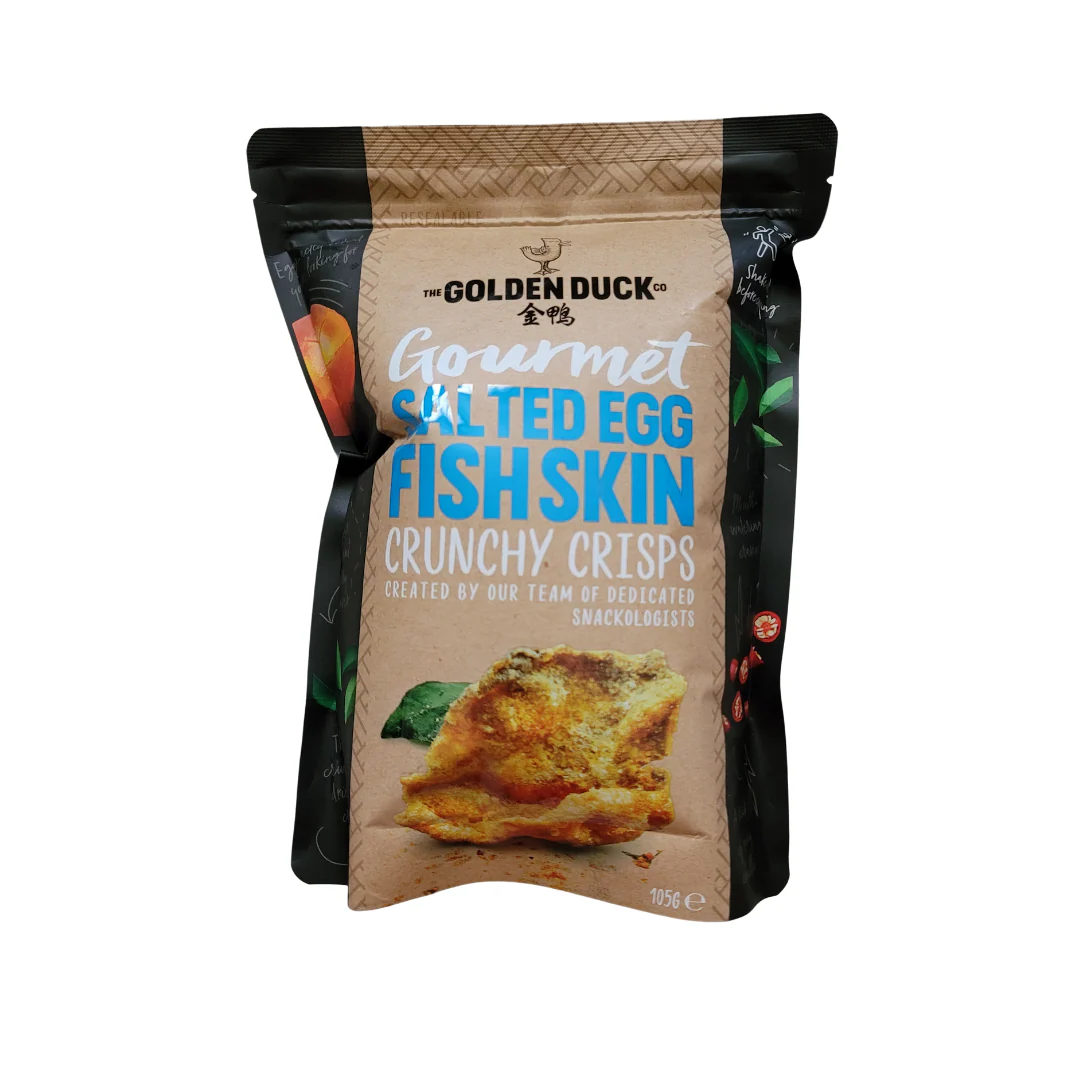 Golden Duck Salted Egg Fish Skin