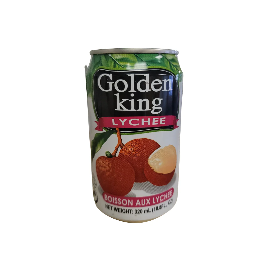 Golden King Lychee Juice Drink 10.8 oz