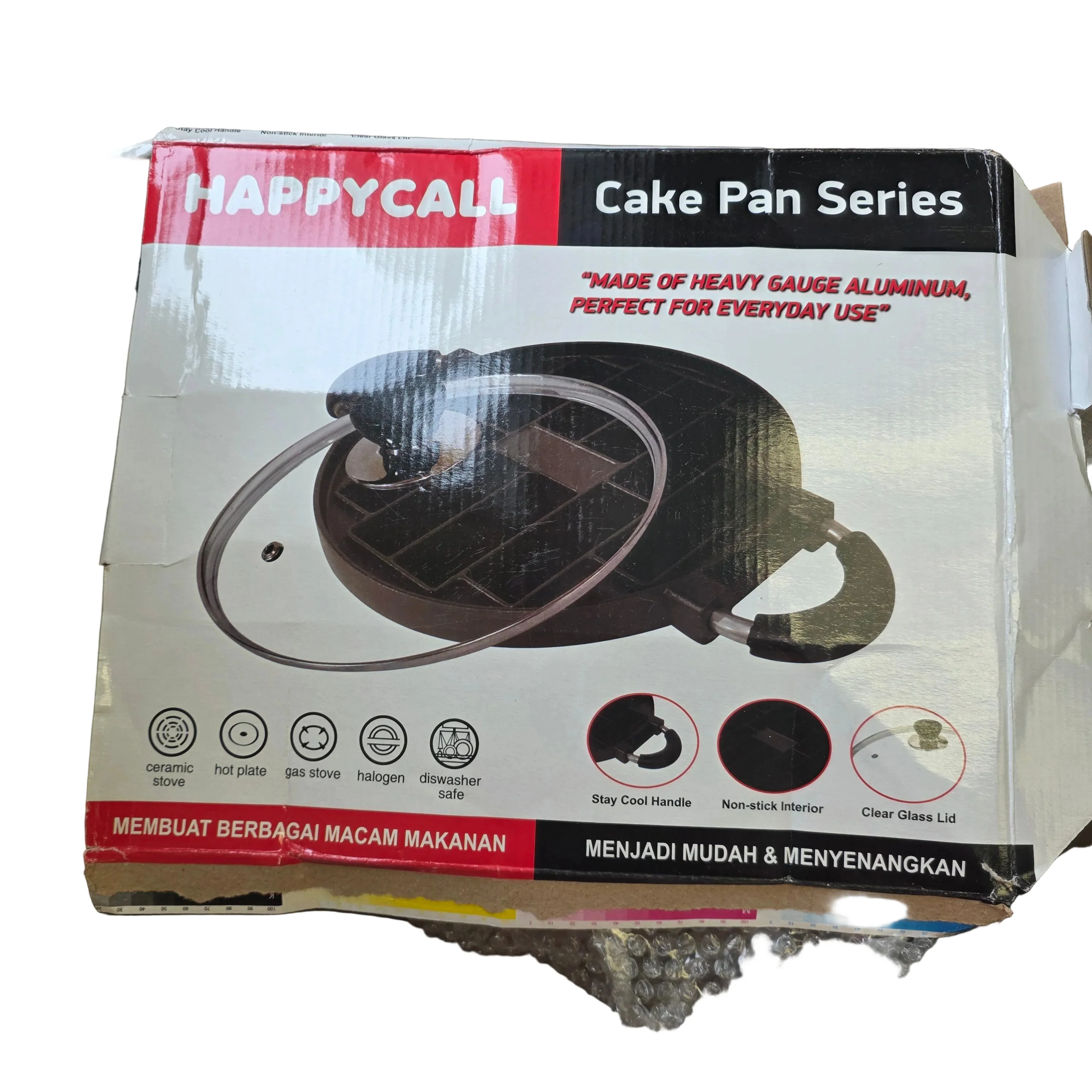Happy Call Snack Maker Non Stick 10 Holes Kue Pukis