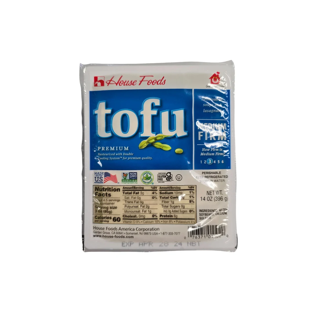 # House Foods Tofu Medium Firm 14 oz
