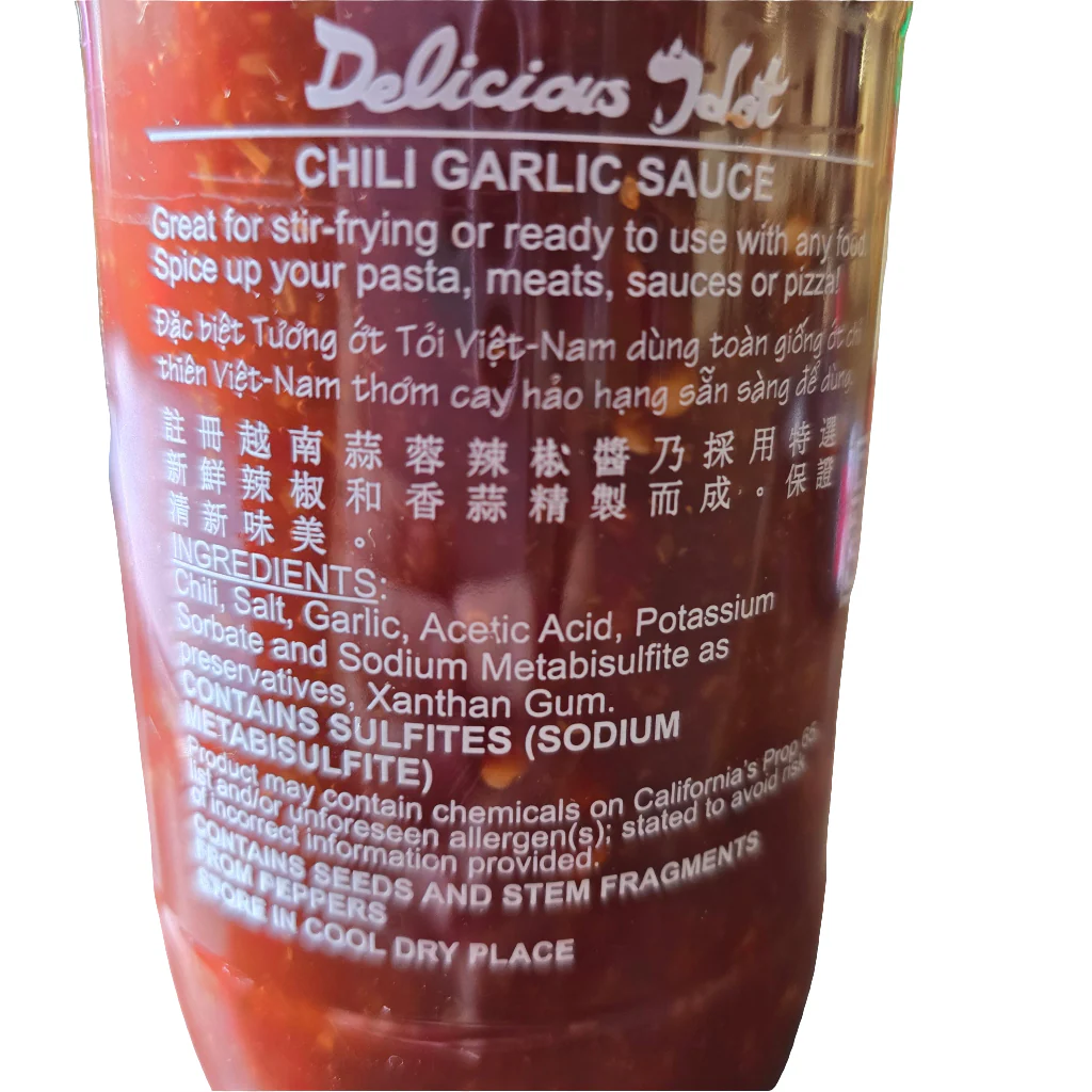 Huy Fong Chili Garlic Sauce 18 Oz - Image 2