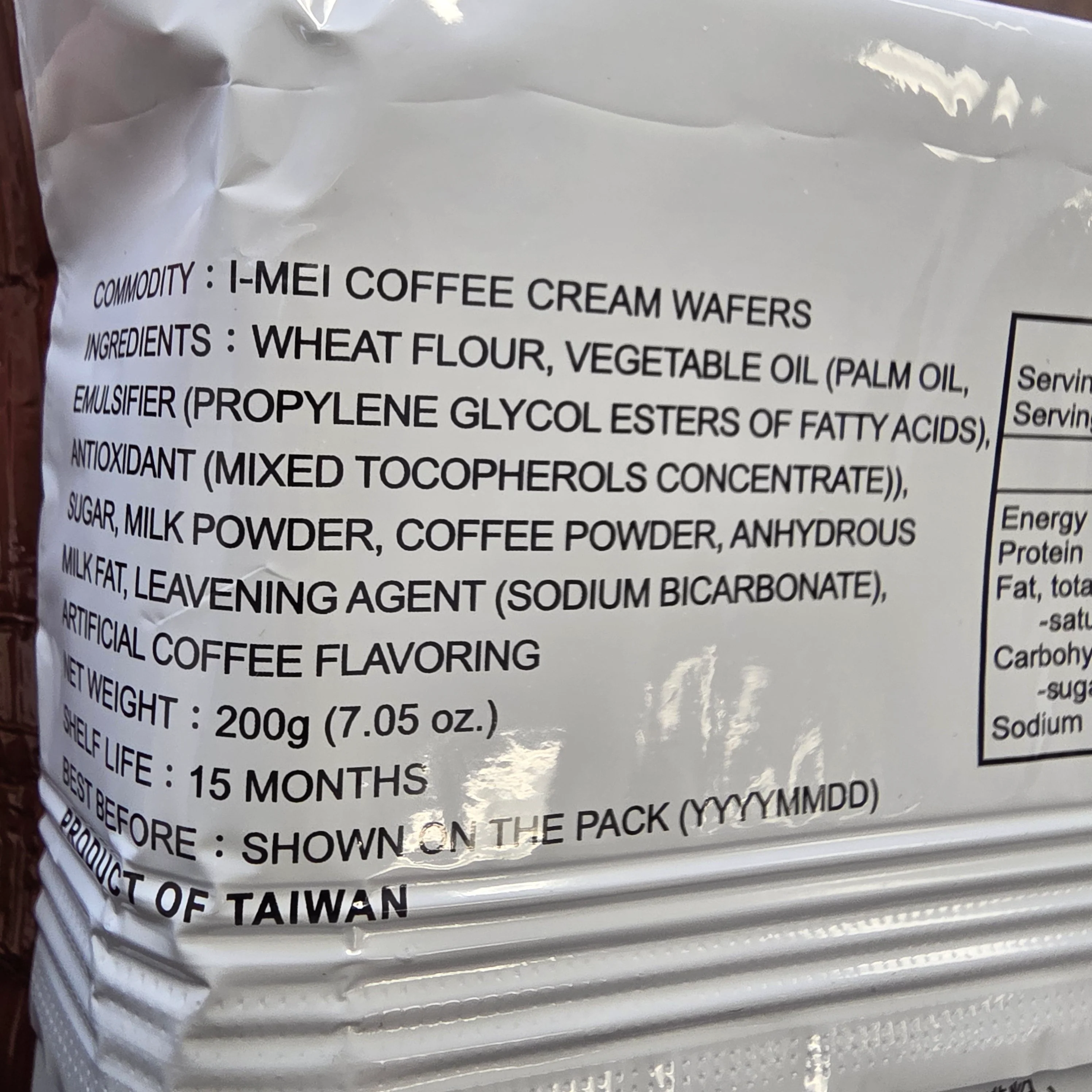 I Mei Cream Wafer Coffee 200 g - Image 2