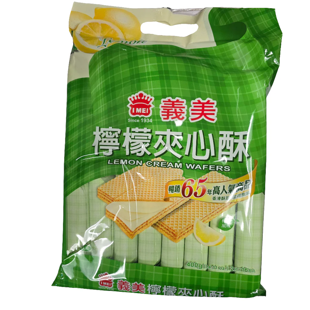 Imei Cream Wafer Lemon 400 g