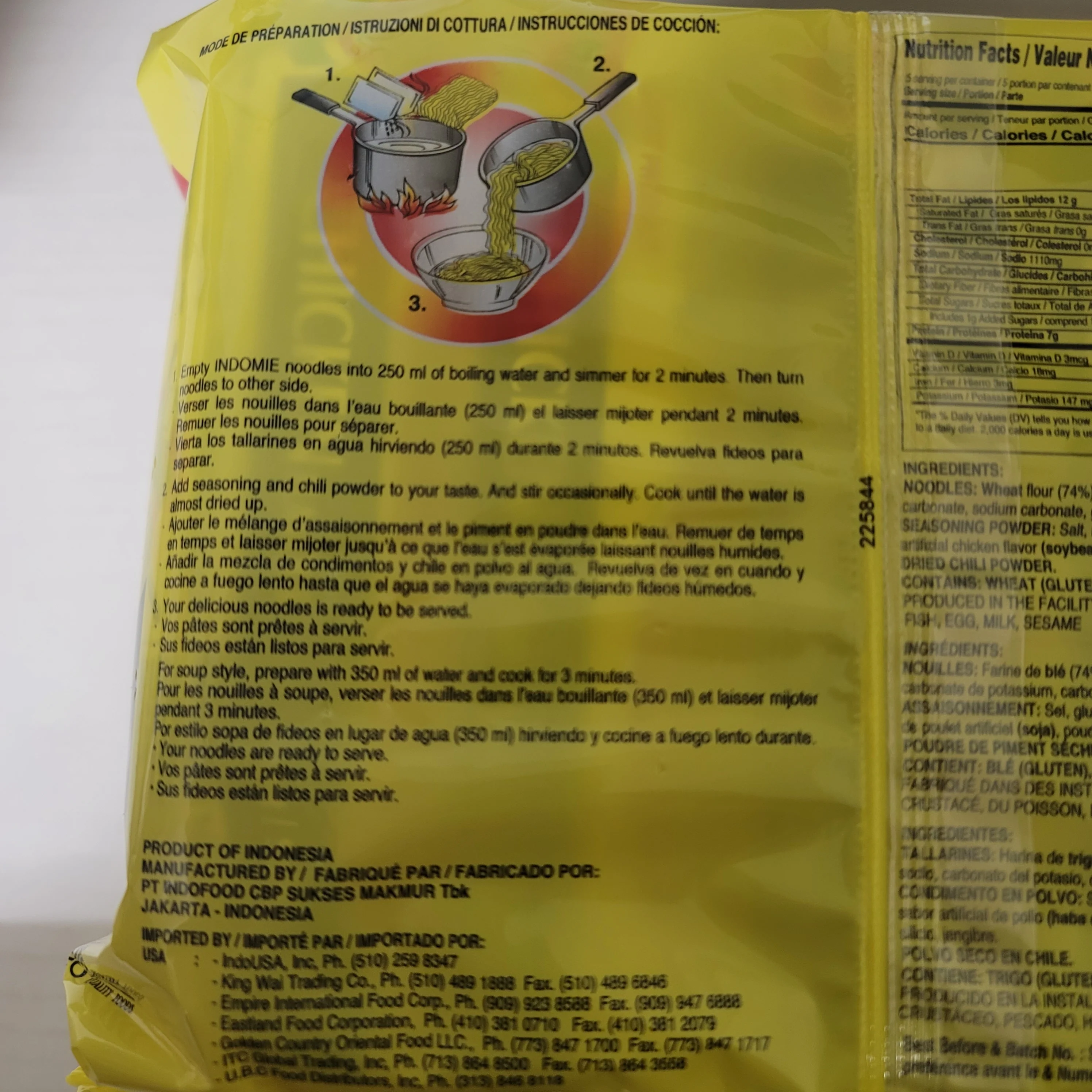Indomie Chicken Pack of 5 - Image 2