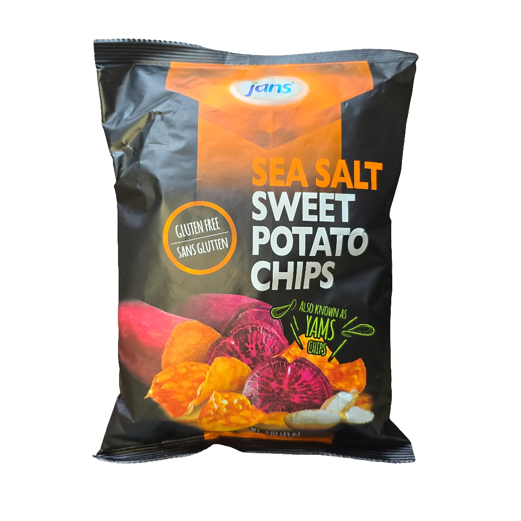 Jans Sweet Potato Chips Sea Salt 3 oz