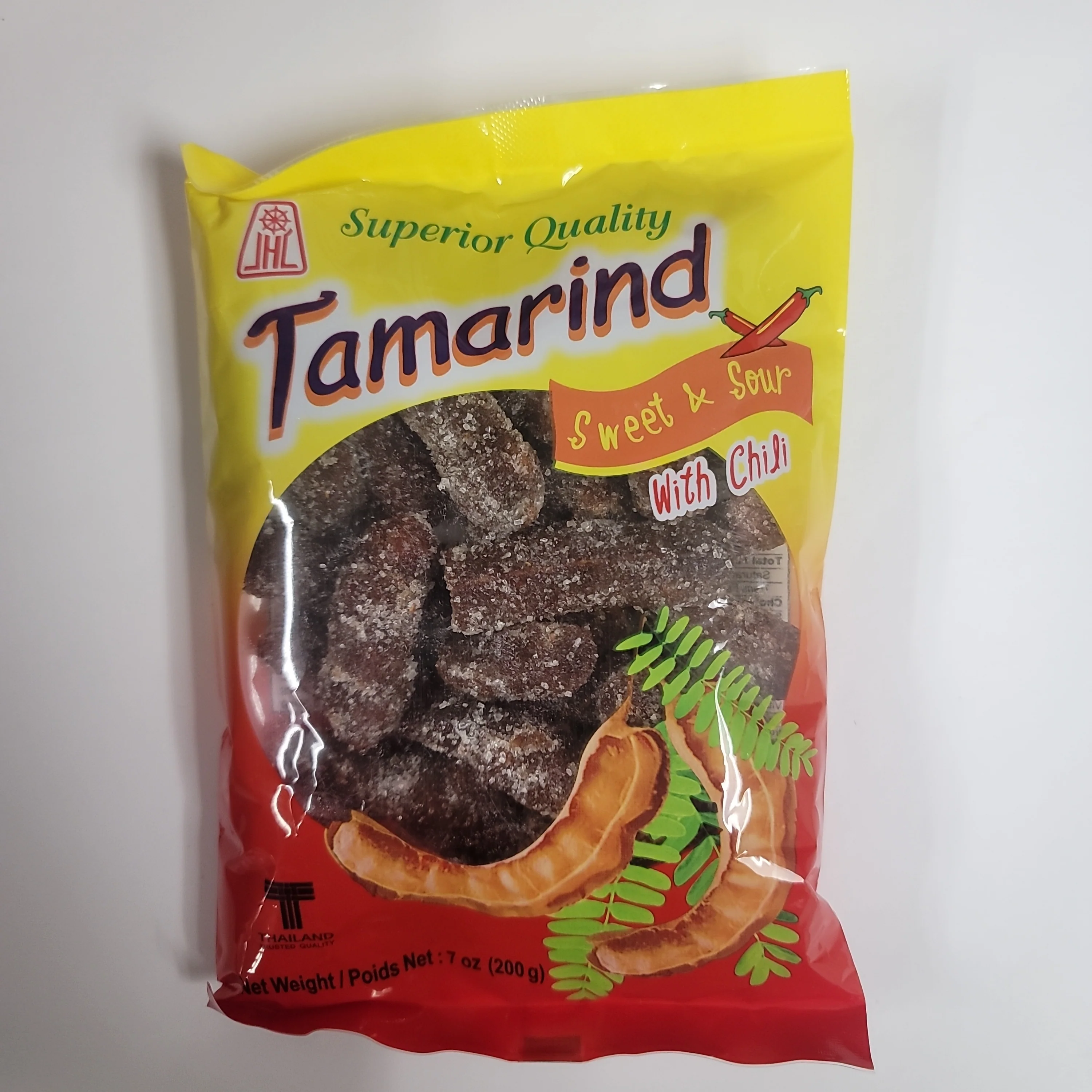 JHL Sweet and Sour Tamarind Candy with Chili 7 Oz