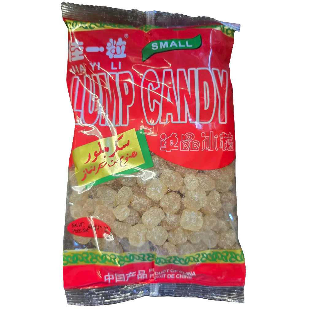 Jia Yi Li Lump Candy Small Rock Candy (White) 400 g (14.11 Oz)