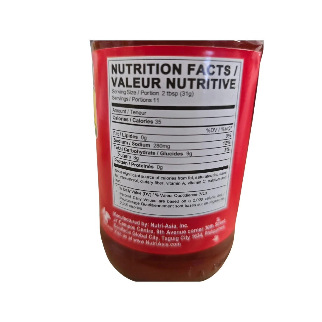 Jufran Hot Spicy Banana Sauce 12 0z (340g) - Image 2