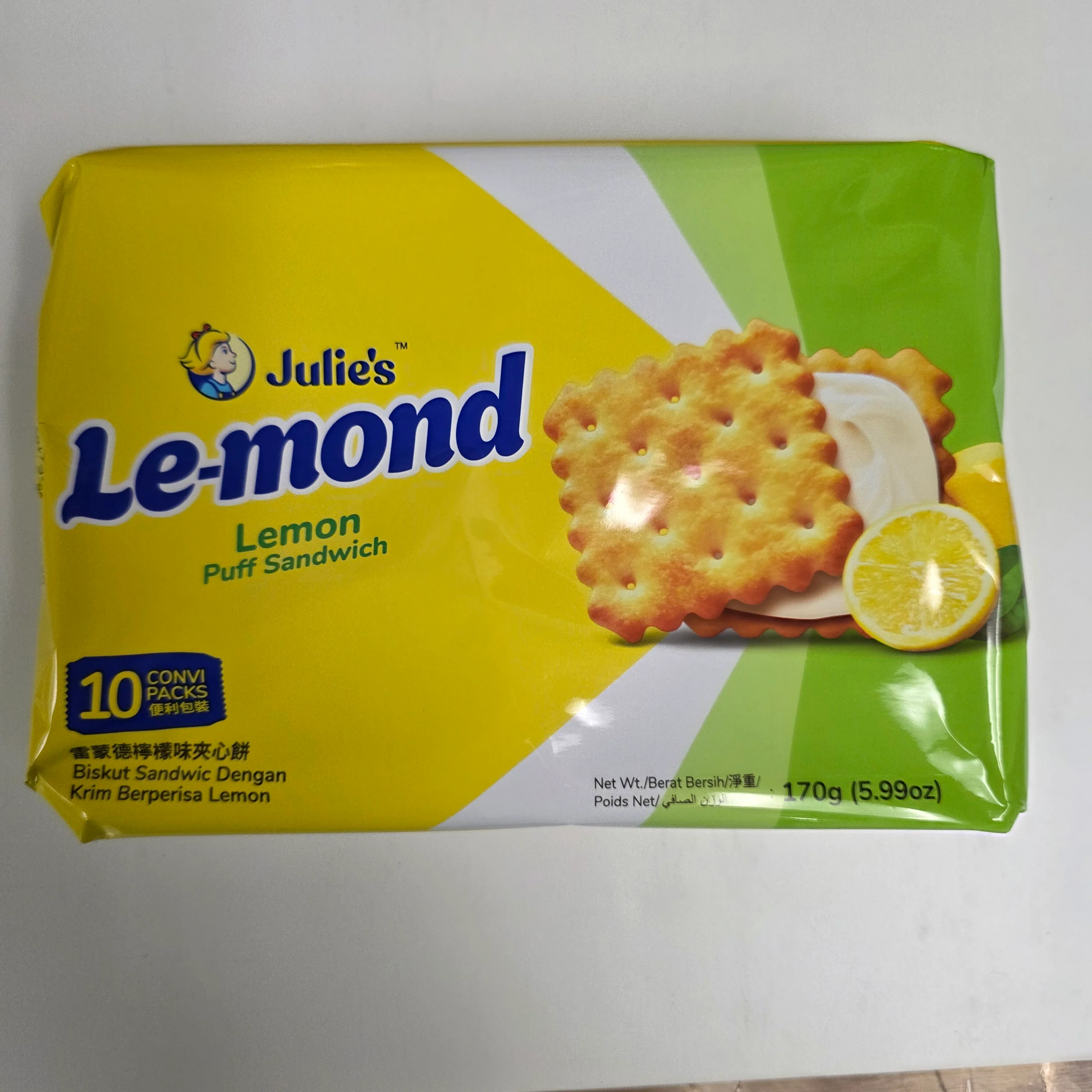 Julie's Le-Mond Puff Sandwich