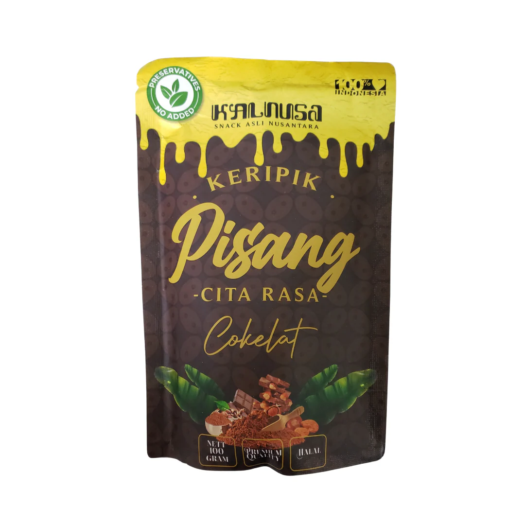 Kalnusa Keripik Pisang Coklat 100 gram