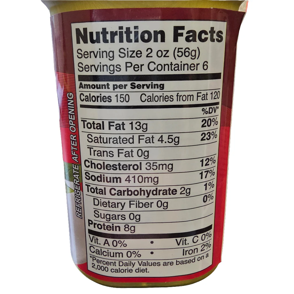 Kimbo Ham & Pork Luncheon Meat 12 Oz (340 g) - Image 2