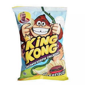 Kingkong Cassava Chips BBQ 60 g