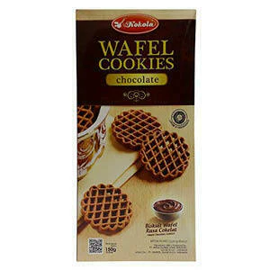 Kokola Waffle Cookies Chocolate 3.52 oz