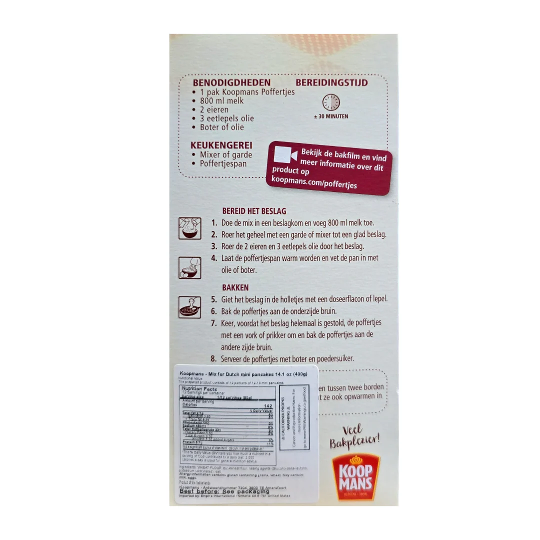 # Koopman Poffertjes Mix 14 Oz - Image 2
