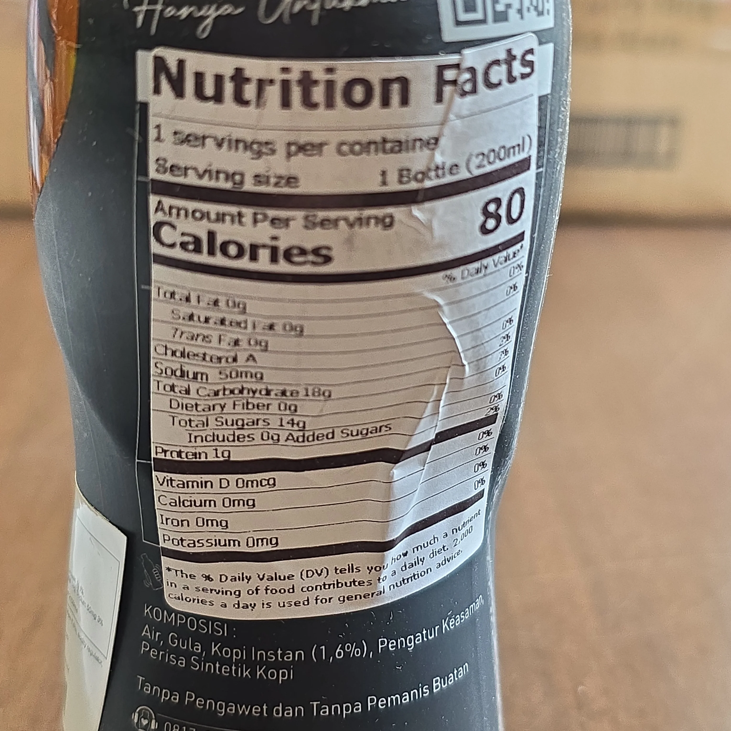 Kopi Kenangan Indonesiano Black Coffee 200 ml - Image 2