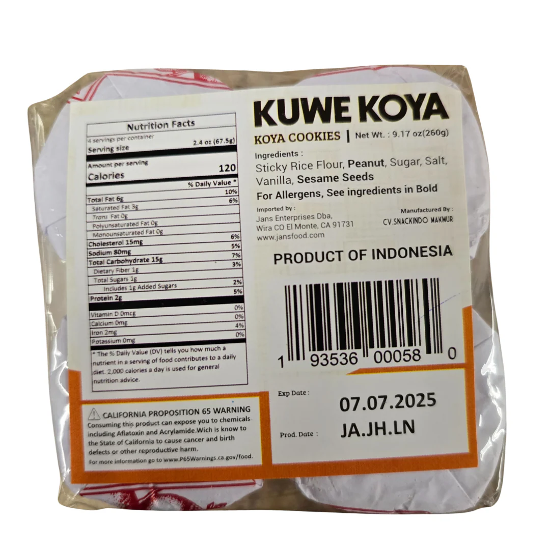 Kuwe Koya Cap Delima  9.17 Oz (260 gram) - Image 2