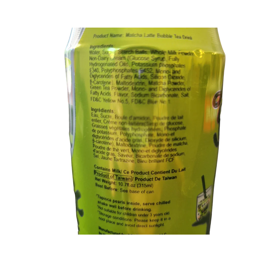 Lady Boba Matcha 10.7 Oz - Image 2